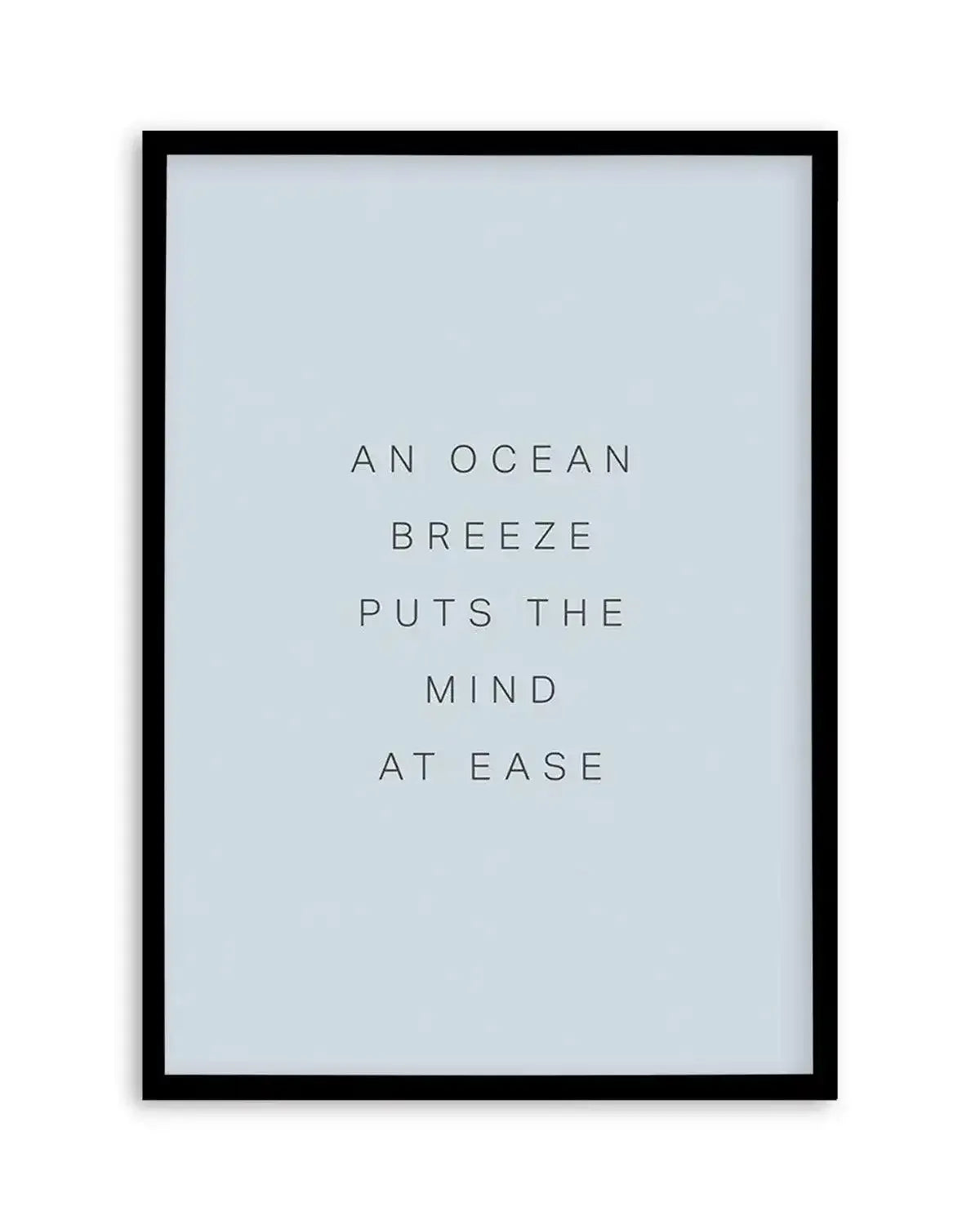 An Ocean Breeze Art Print from Olive et Oriel where you can shop wallpaper and artworks online
