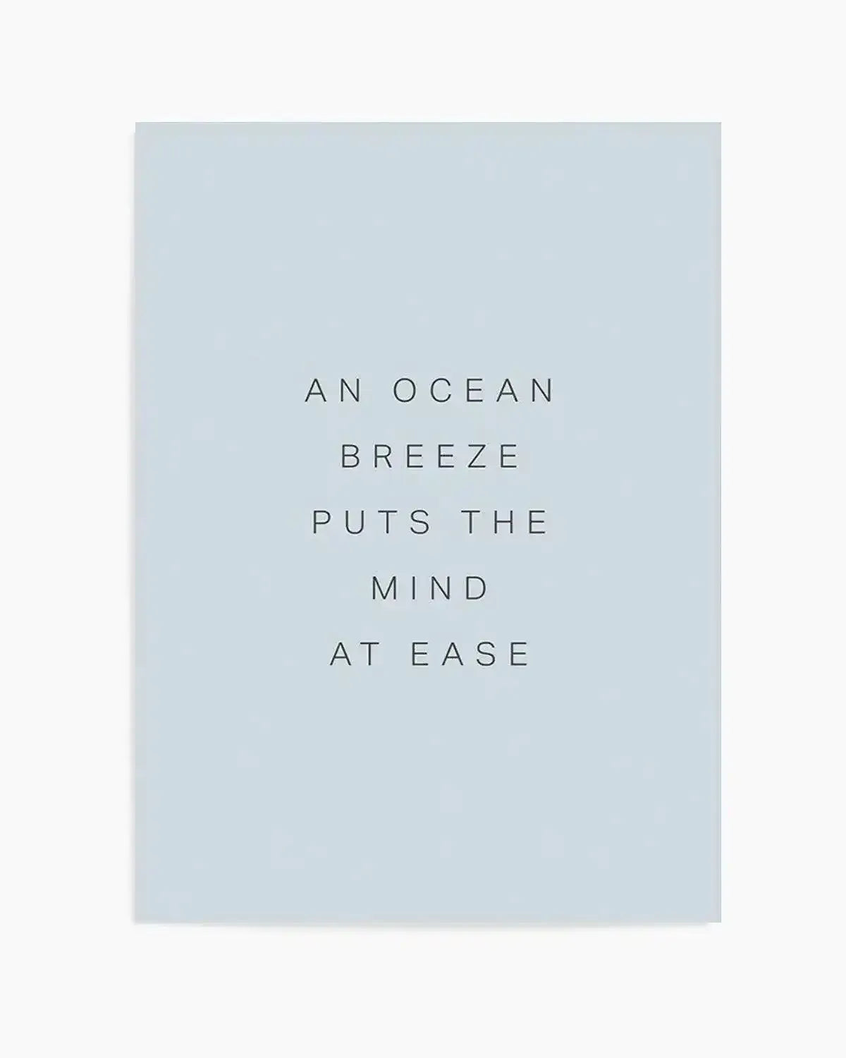 An Ocean Breeze Art Print from Olive et Oriel where you can shop wallpaper and artworks online