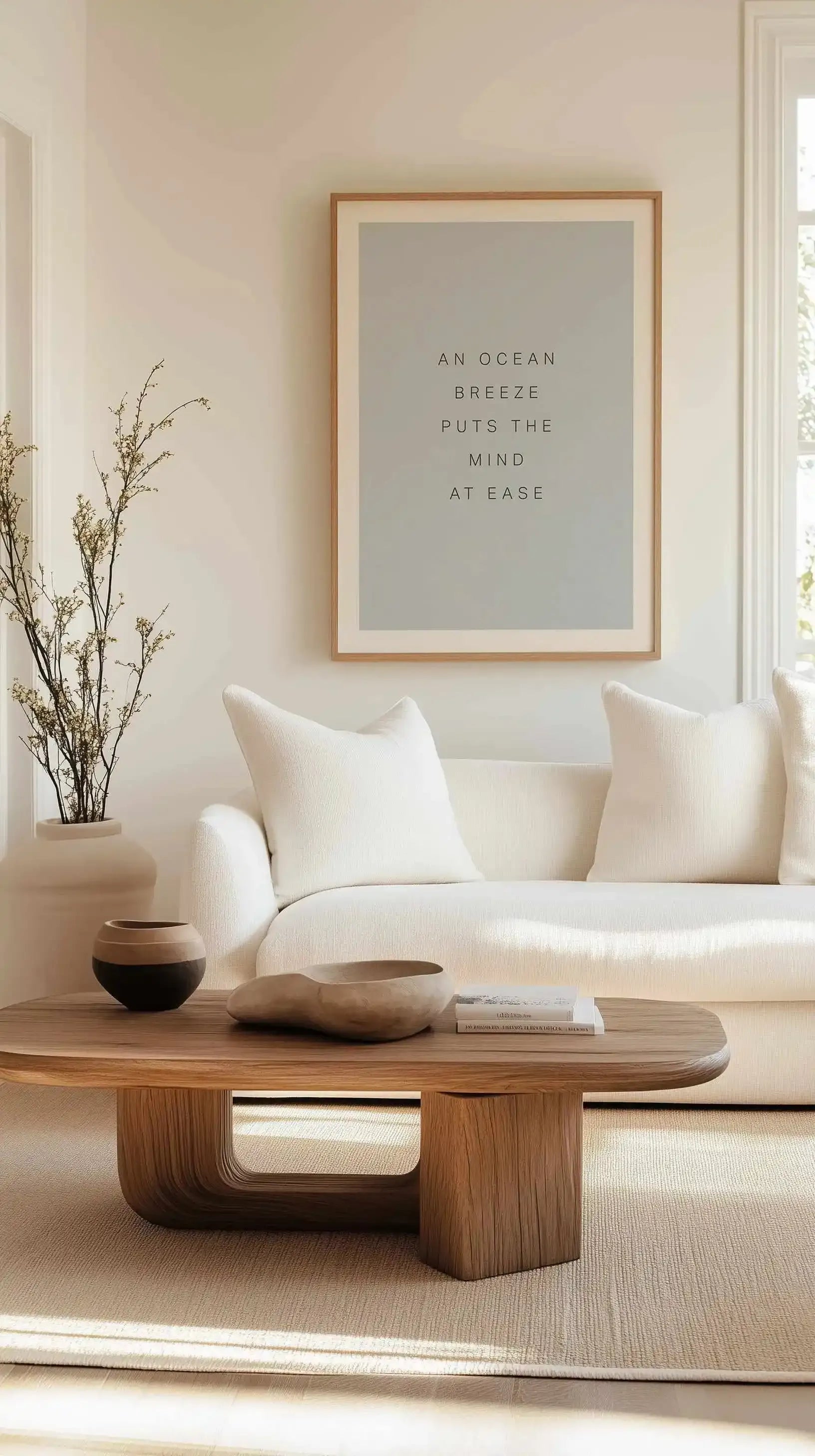 An Ocean Breeze Art Print from Olive et Oriel where you can shop wallpaper and artworks online