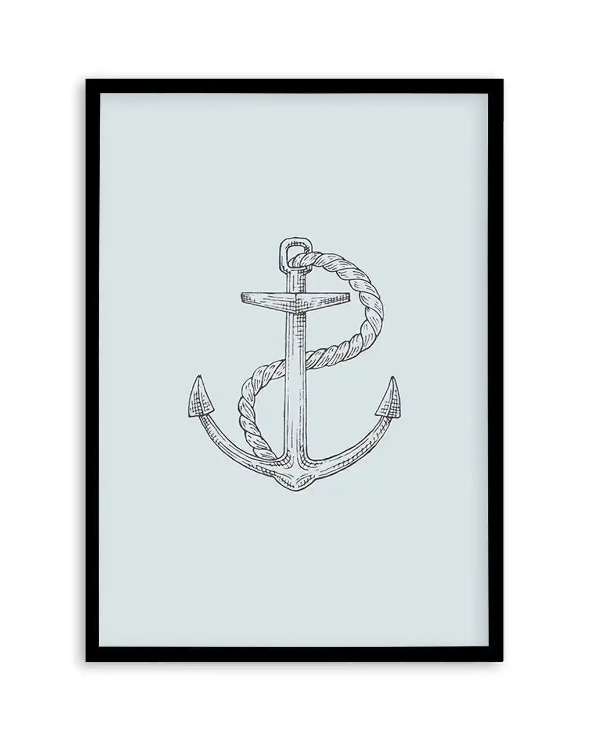 Anchor | 2 Colour Options Art Print from Olive et Oriel where you can shop wallpaper and artworks online