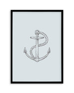Anchor | 2 Colour Options Art Print