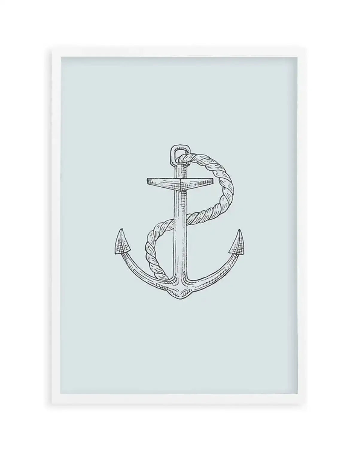 Anchor | 2 Colour Options Art Print from Olive et Oriel where you can shop wallpaper and artworks online