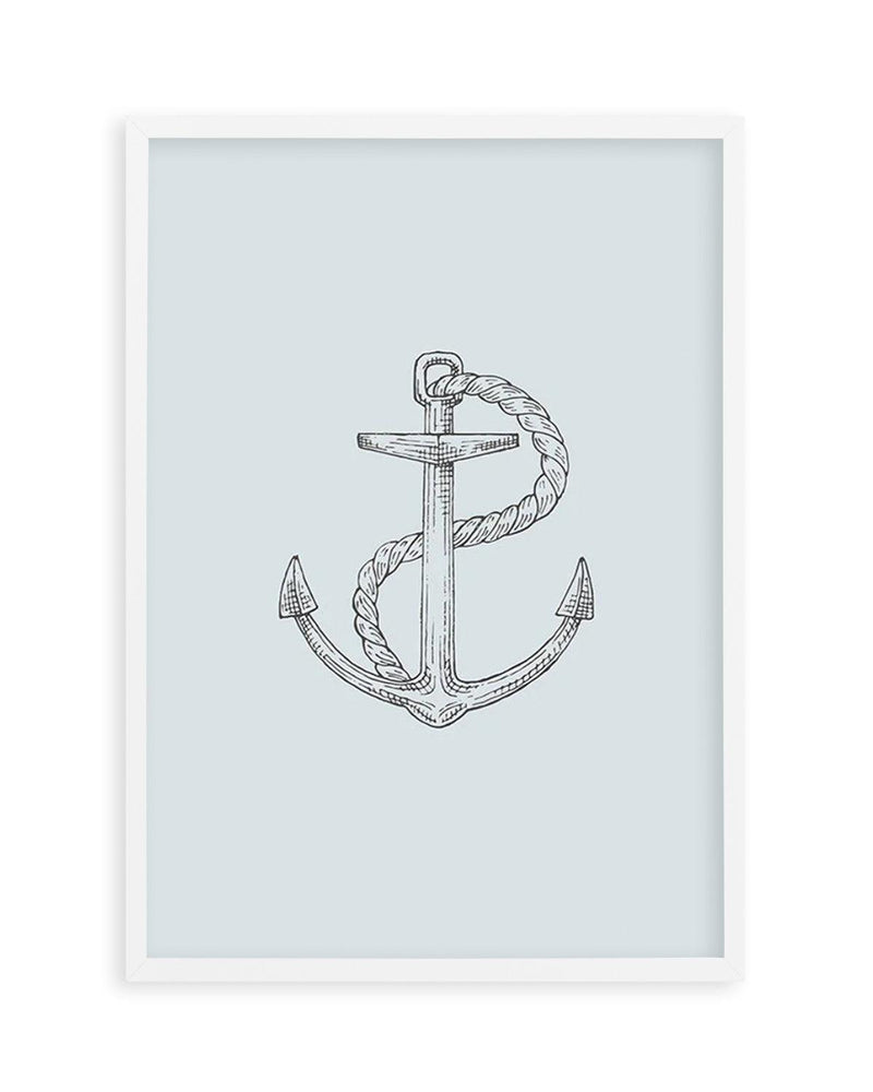 Anchor | 2 Colour Options Art Print
