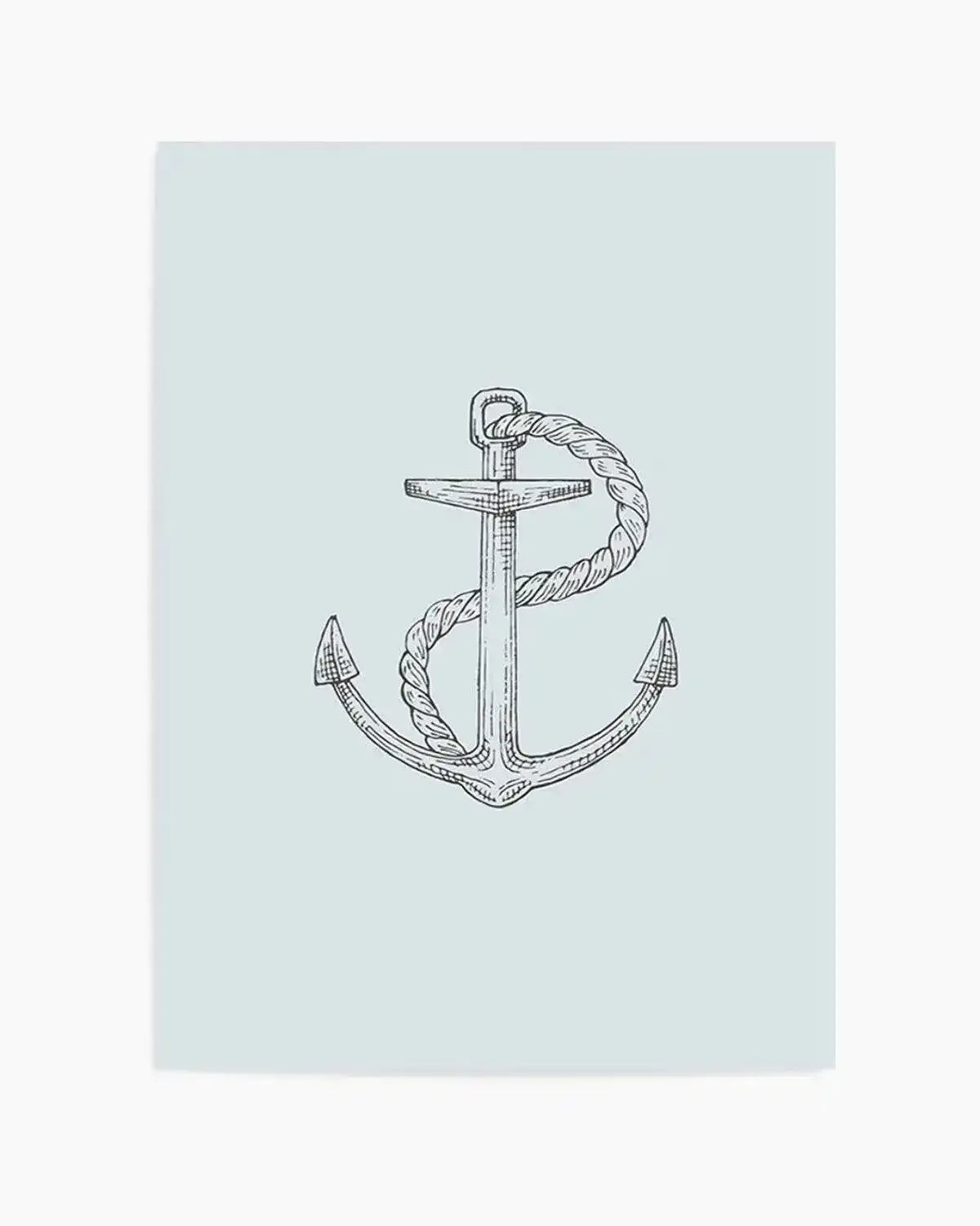 Anchor | 2 Colour Options Art Print from Olive et Oriel where you can shop wallpaper and artworks online