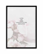 And So The Adventure Begins... Art Print
