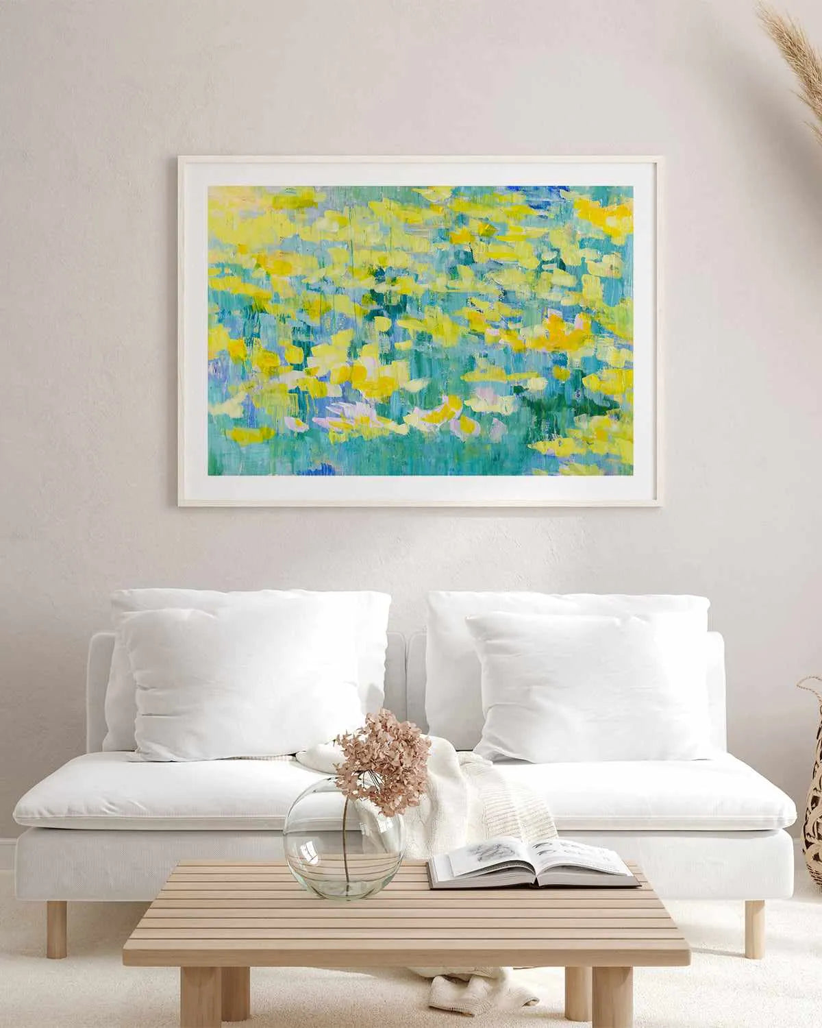 And They Were All Yellow by Tamara Gonda Art Print from Olive et Oriel where you can shop wallpaper and artworks online