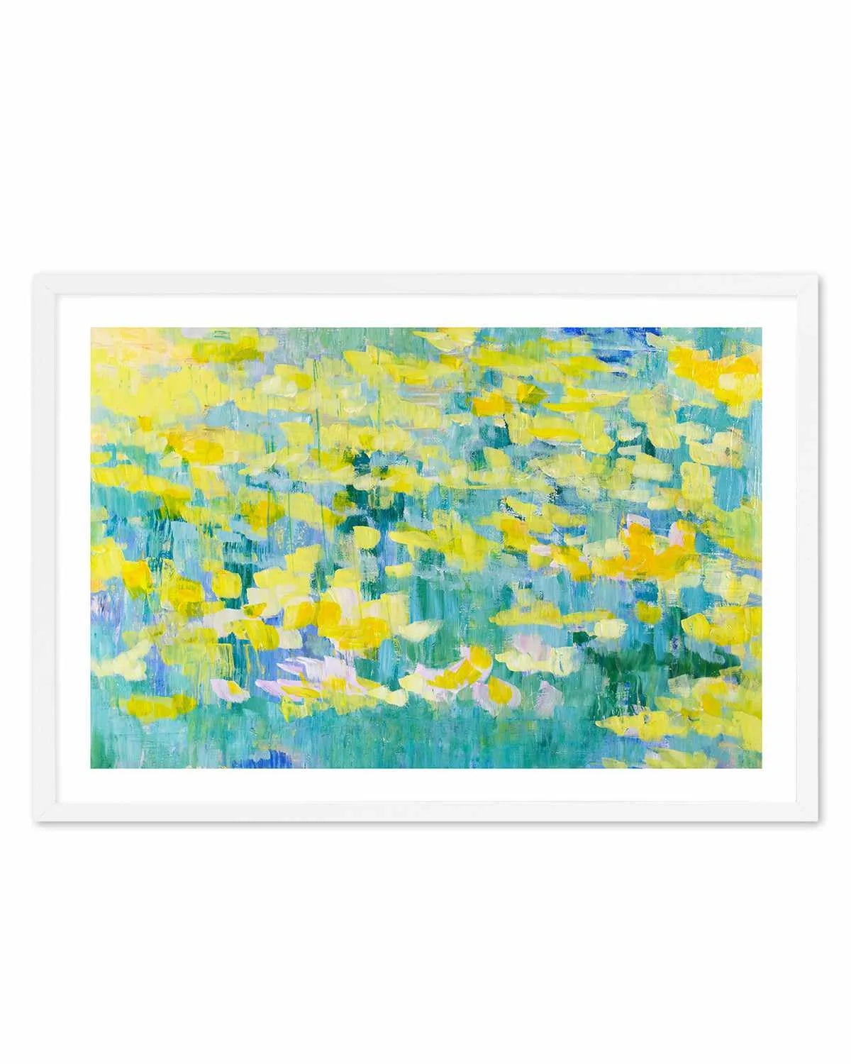 And They Were All Yellow by Tamara Gonda Art Print from Olive et Oriel where you can shop wallpaper and artworks online