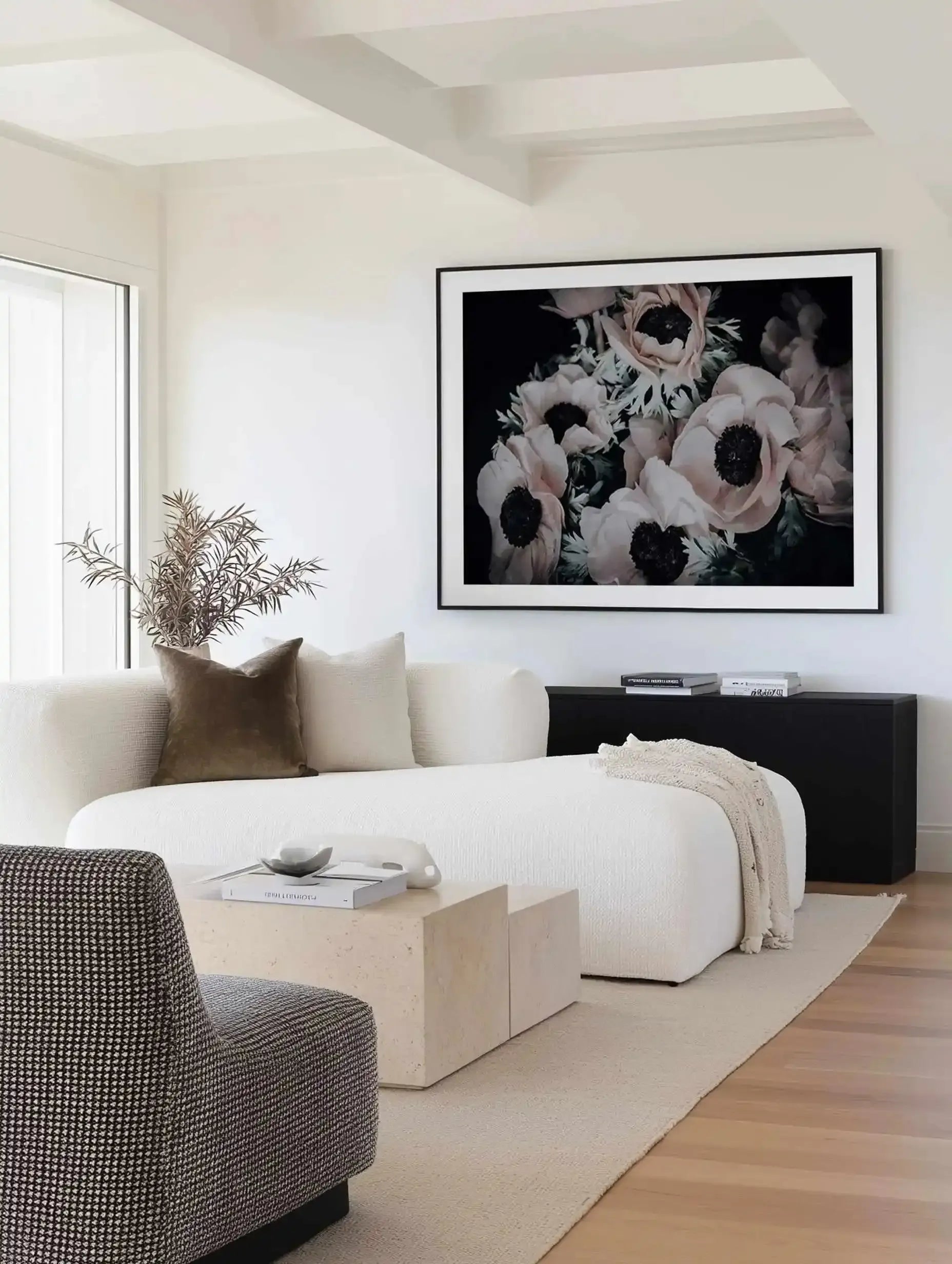 Anemone I Art Print from Olive et Oriel where you can shop wallpaper and artworks online