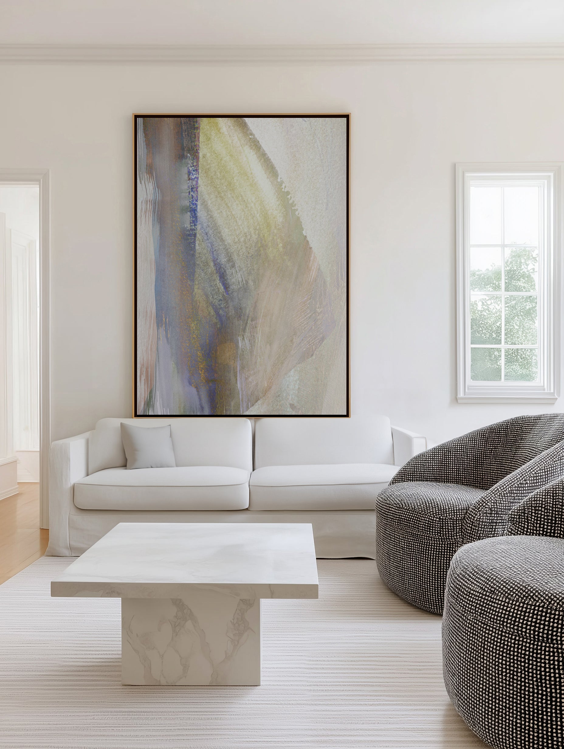 Angel Kiss 2 by Hope Bainbridge | Framed Canvas Art Print