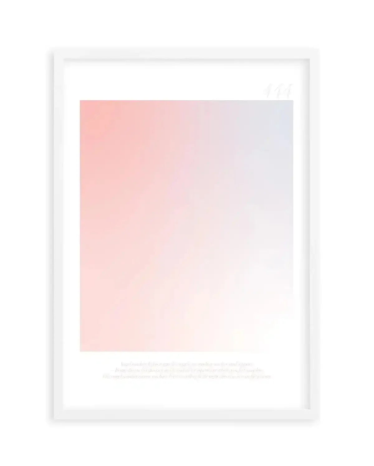 Angel Number 444 Art Print-PRINT-Olive et Oriel-Olive et Oriel-A4 | 8.3" x 11.7" | 21 x 29.7cm-White-With White Border-Buy-Australian-Art-Prints-Online-with-Olive-et-Oriel-Your-Artwork-Specialists-Austrailia-Decorate-With-Coastal-Photo-Wall-Art-Prints-From-Our-Beach-House-Artwork-Collection-Fine-Poster-and-Framed-Artwork