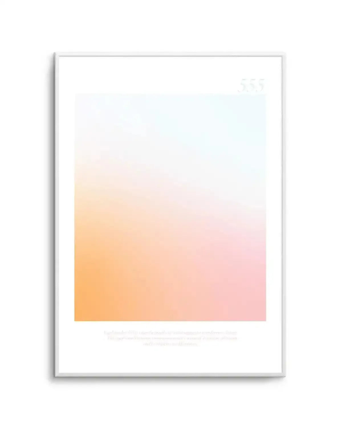 Angel Number 555 Art Print-PRINT-Olive et Oriel-Olive et Oriel-A4 | 8.3" x 11.7" | 21 x 29.7cm-Unframed Art Print-With White Border-Buy-Australian-Art-Prints-Online-with-Olive-et-Oriel-Your-Artwork-Specialists-Austrailia-Decorate-With-Coastal-Photo-Wall-Art-Prints-From-Our-Beach-House-Artwork-Collection-Fine-Poster-and-Framed-Artwork