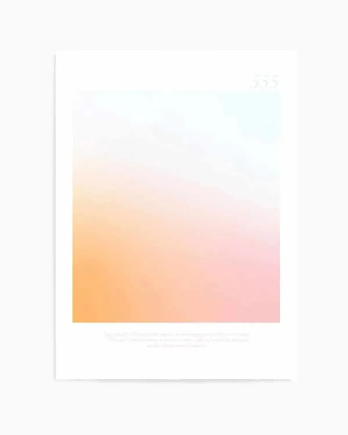 Angel Number 555 Art Print from Olive et Oriel where you can shop wallpaper and artworks online