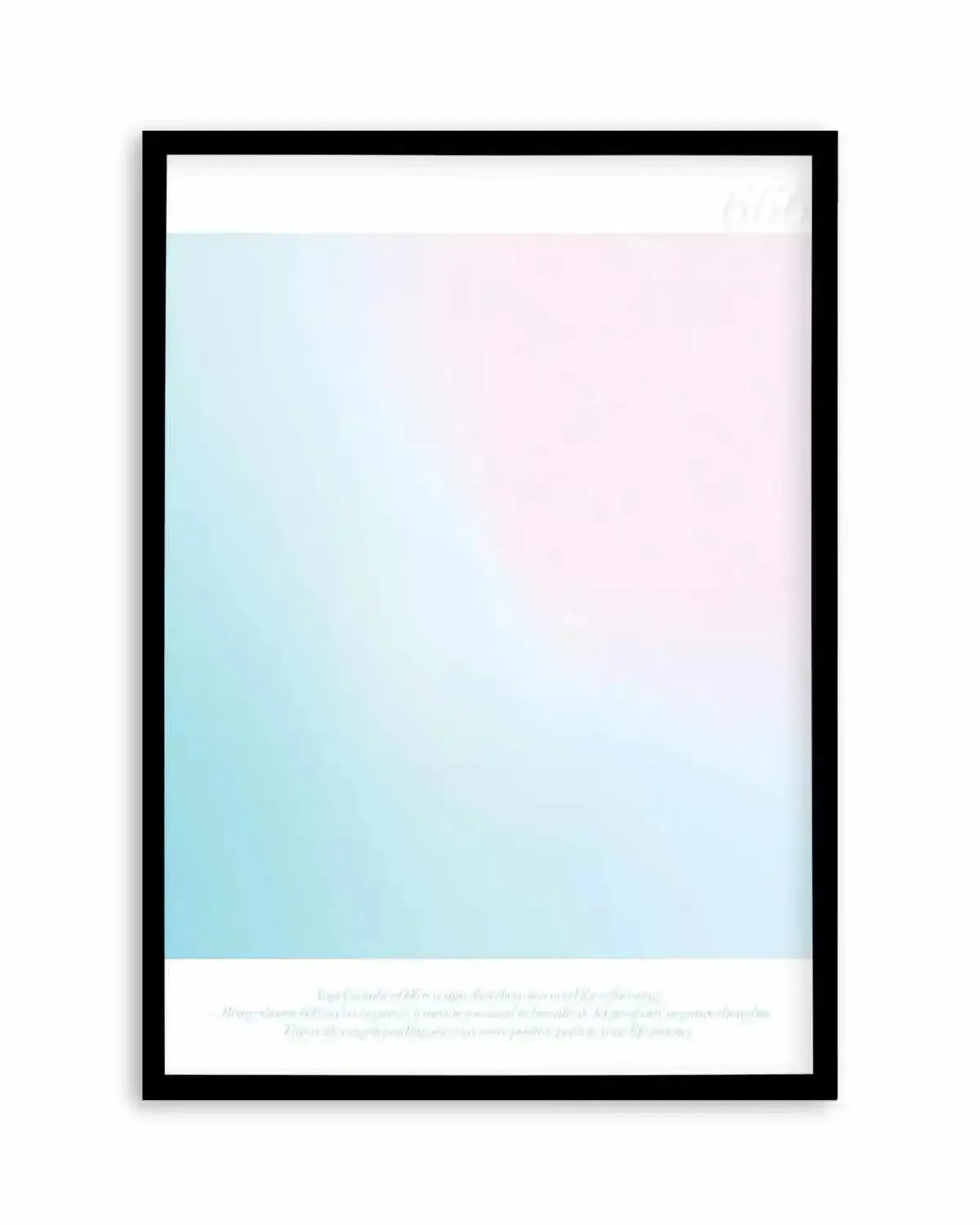 Angel Number 666 Art Print from Olive et Oriel where you can shop wallpaper and artworks online