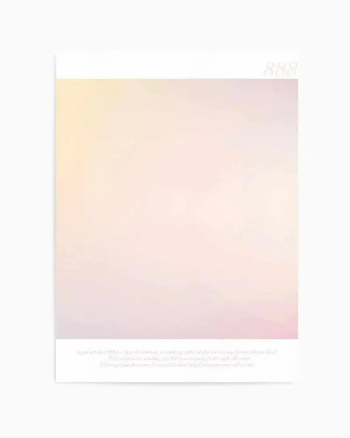 Angel Number 888 Art Print from Olive et Oriel where you can shop wallpaper and artworks online