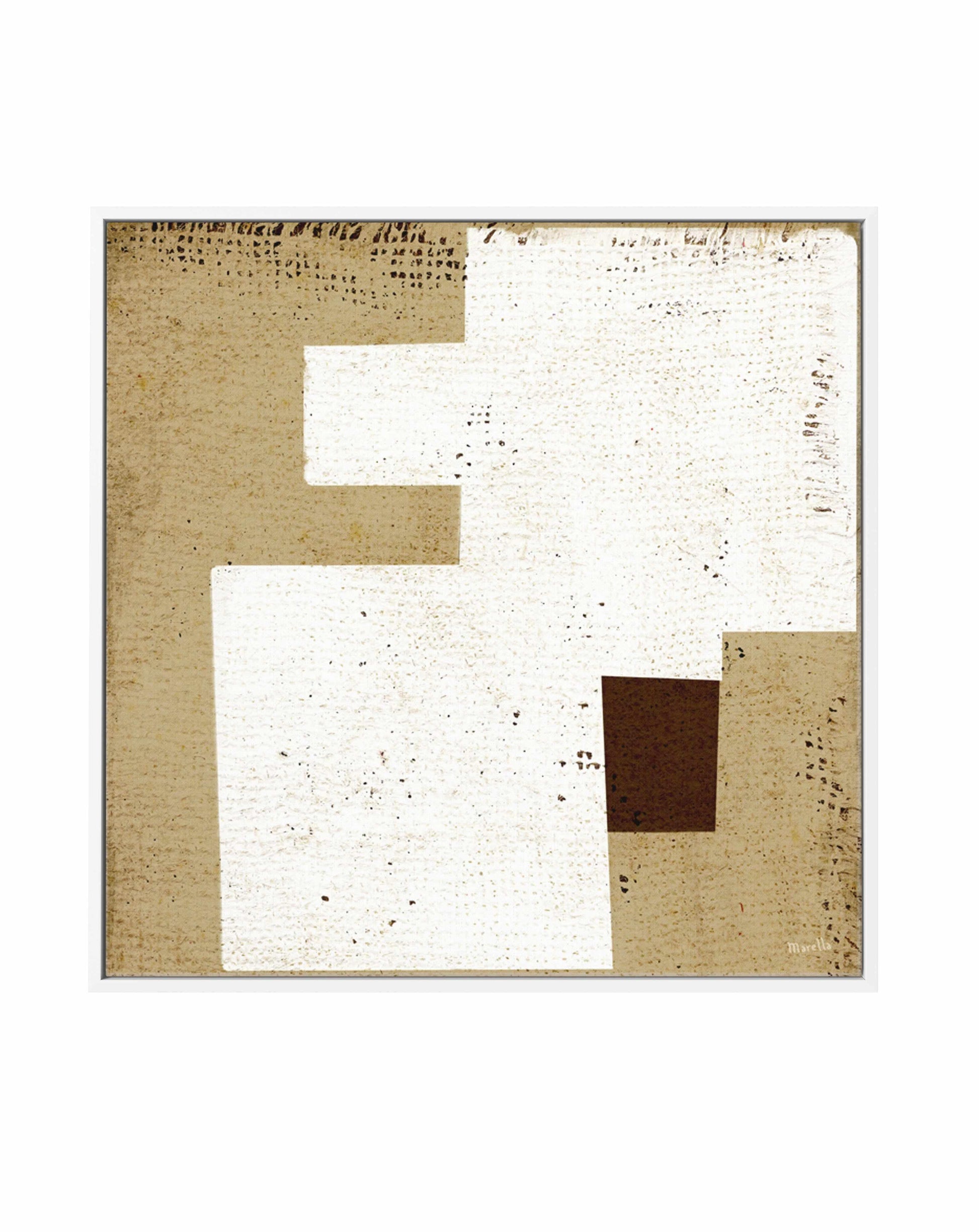 Angular Forms 1 by Marco Marella | Framed Canvas Art Print from Olive et Oriel where you can shop wallpaper and artworks online