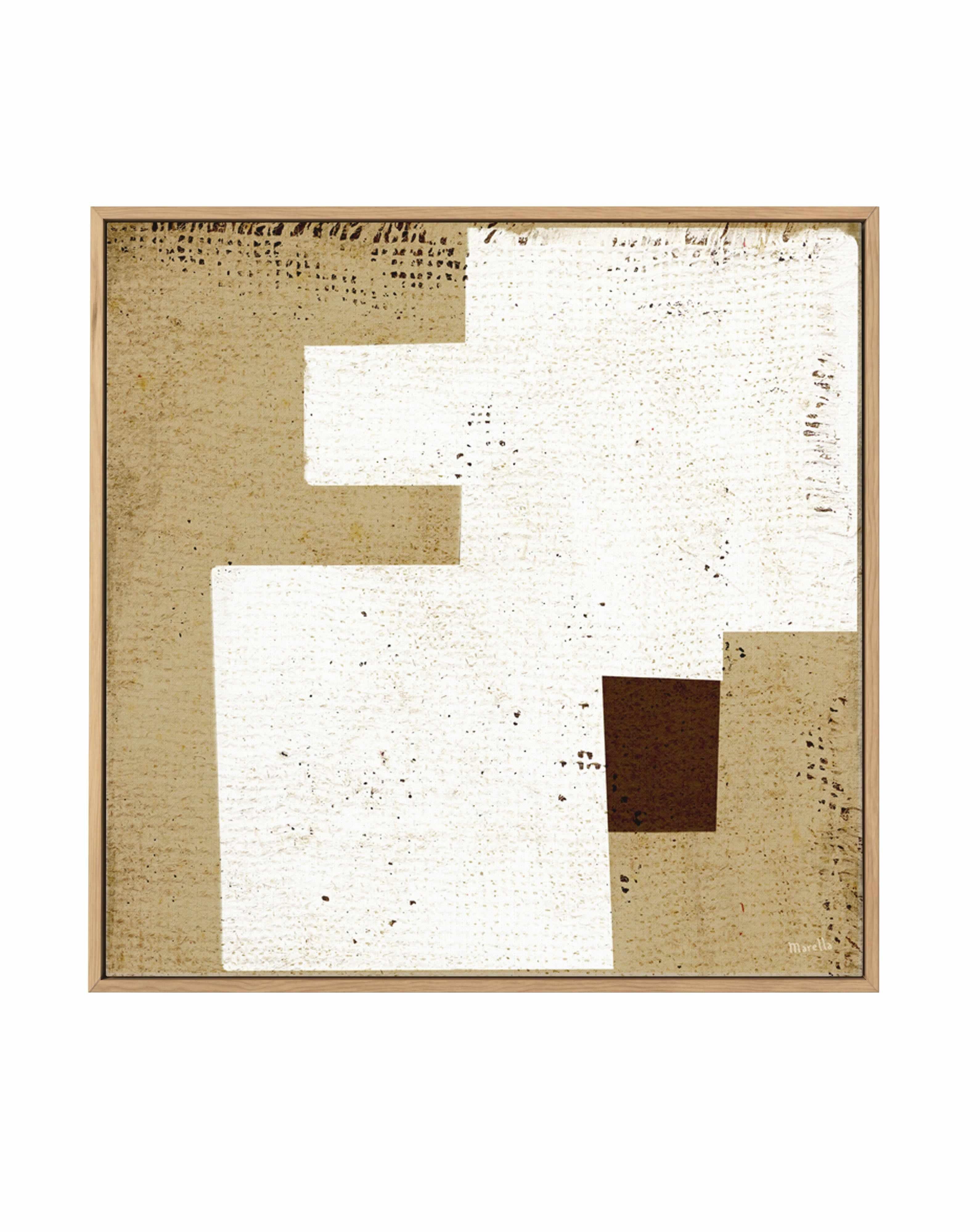 Angular Forms 1 by Marco Marella | Framed Canvas Art Print from Olive et Oriel where you can shop wallpaper and artworks online