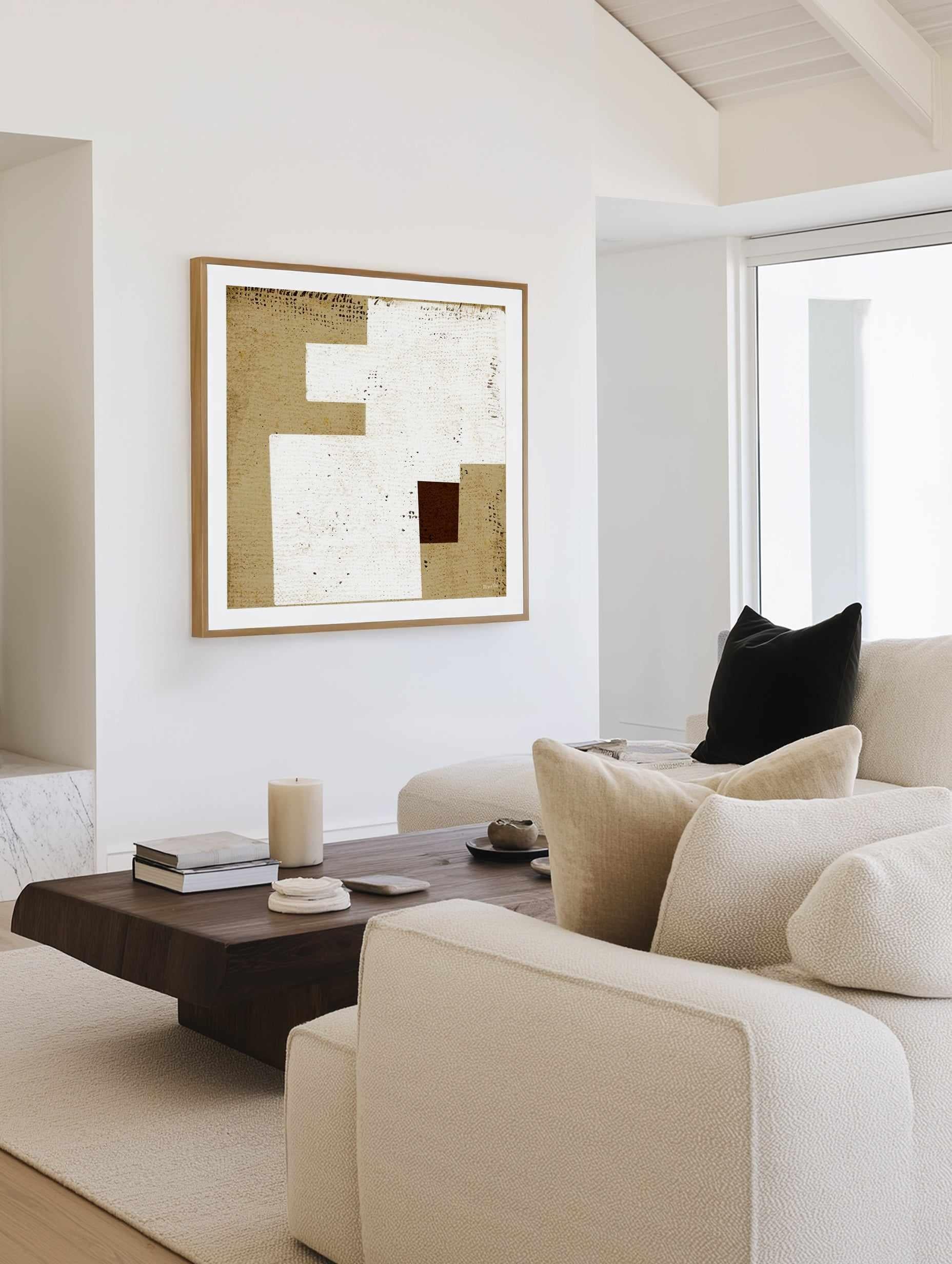 Angular Forms 1 by Marco Marella | Art Print from Olive et Oriel where you can shop wallpaper and artworks online