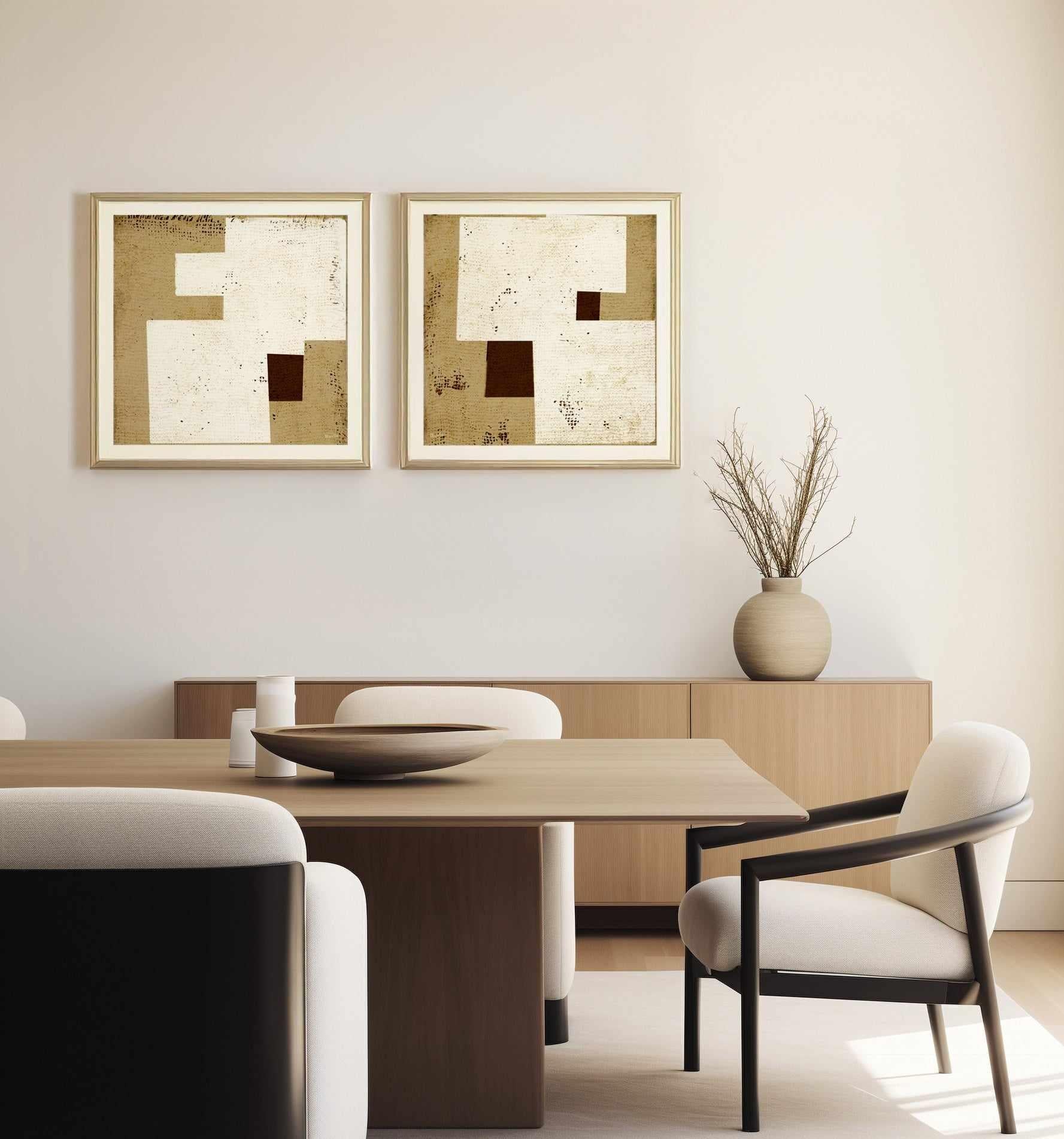 Angular Forms 1 by Marco Marella | Art Print from Olive et Oriel where you can shop wallpaper and artworks online