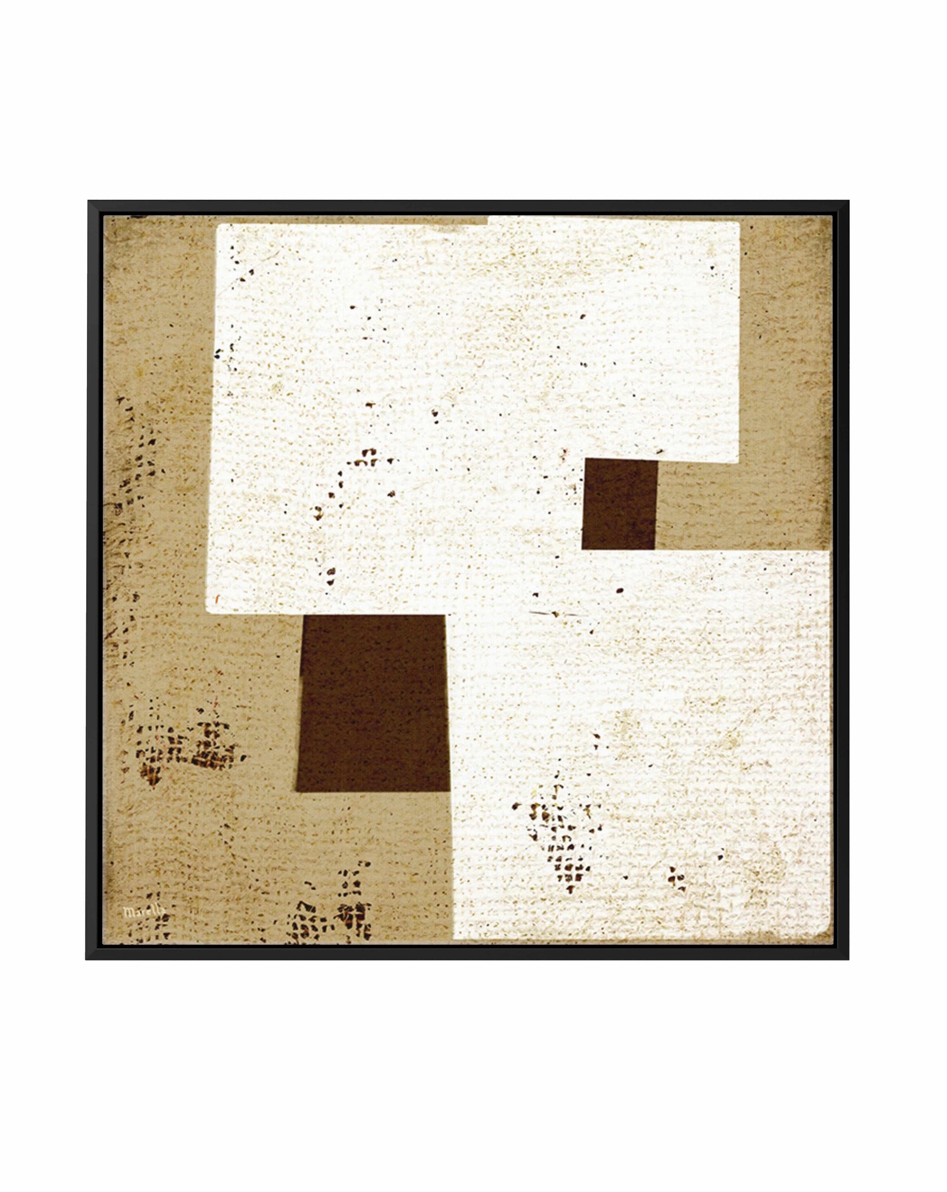 Angular Forms 2 by Marco Marella | Framed Canvas Art Print from Olive et Oriel where you can shop wallpaper and artworks online