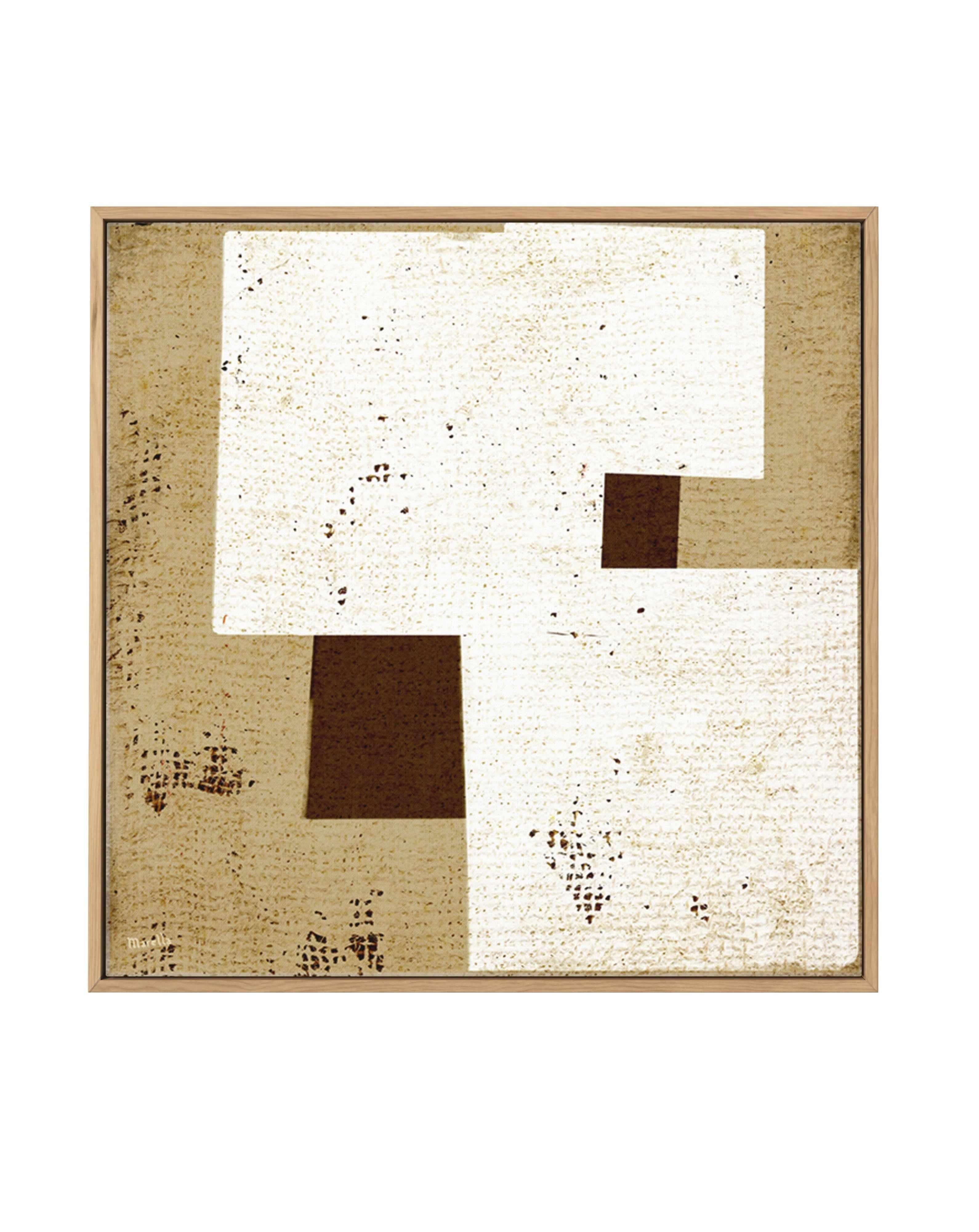 Angular Forms 2 by Marco Marella | Framed Canvas Art Print from Olive et Oriel where you can shop wallpaper and artworks online