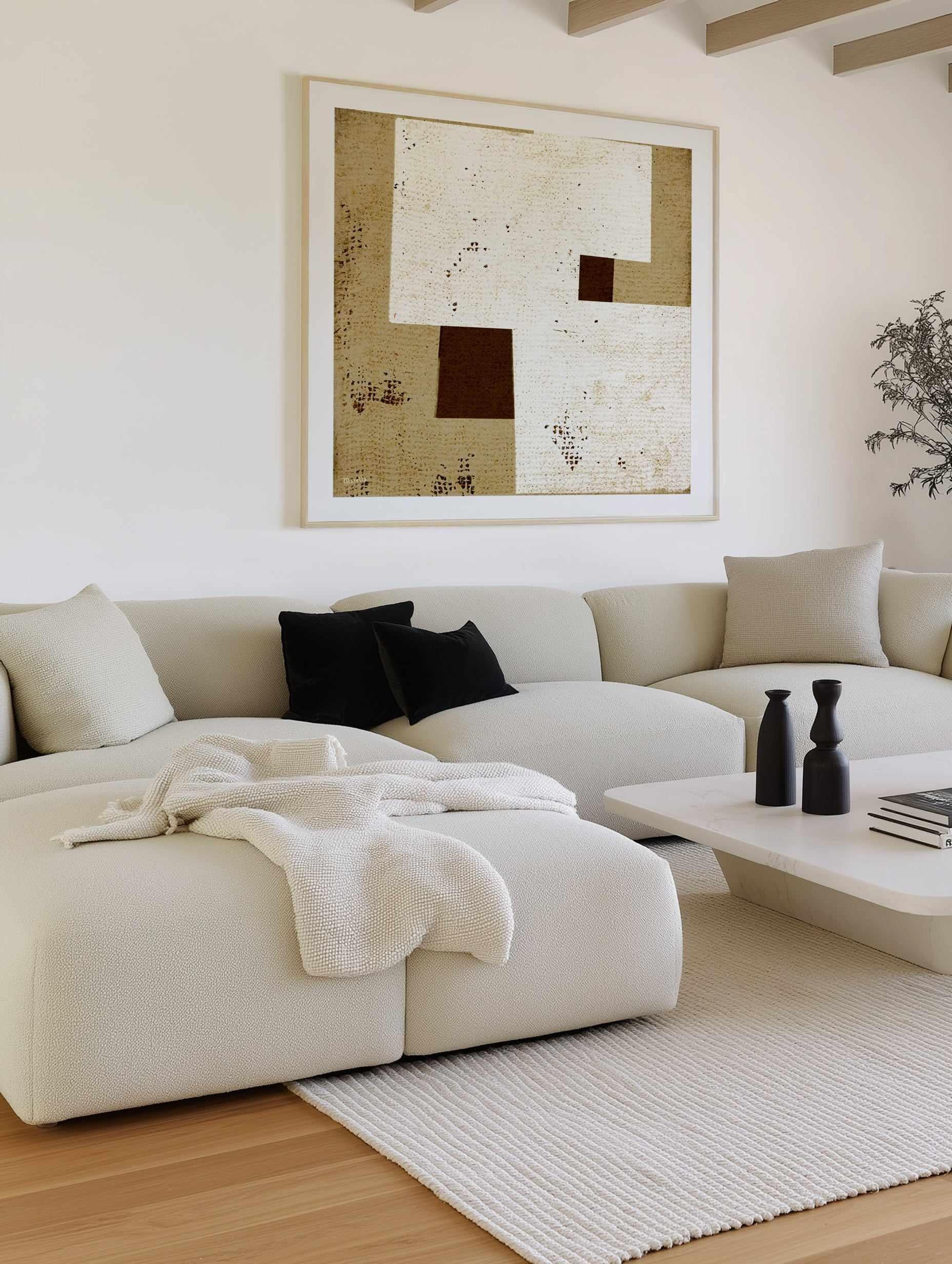 Angular Forms 2 by Marco Marella | Art Print from Olive et Oriel where you can shop wallpaper and artworks online