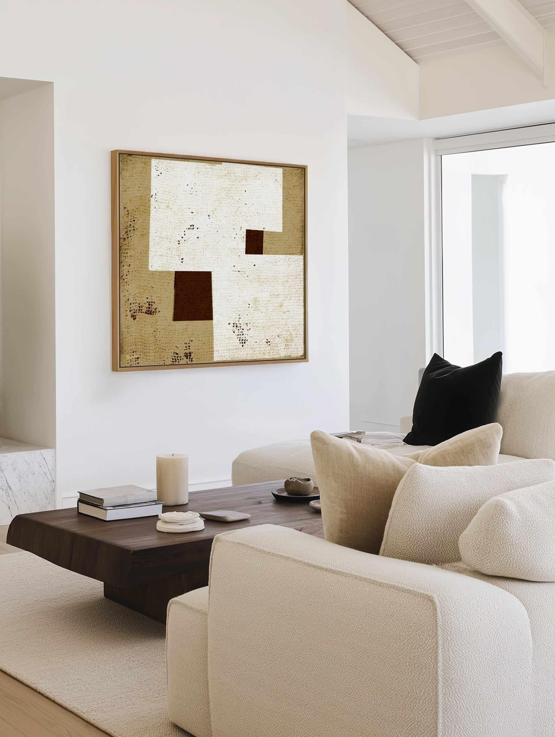 Angular Forms 2 by Marco Marella | Framed Canvas Art Print from Olive et Oriel where you can shop wallpaper and artworks online