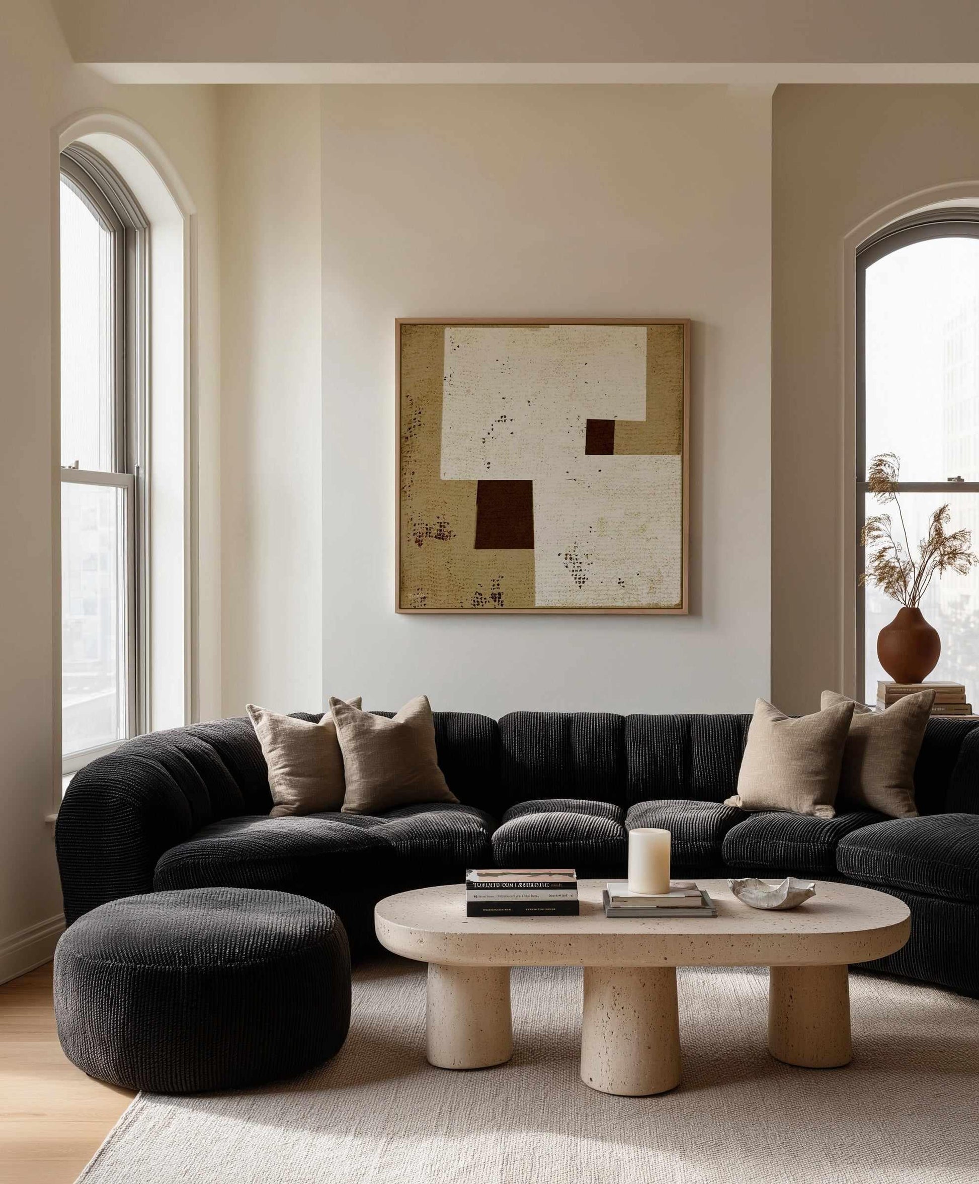 Angular Forms 2 by Marco Marella | Framed Canvas Art Print from Olive et Oriel where you can shop wallpaper and artworks online