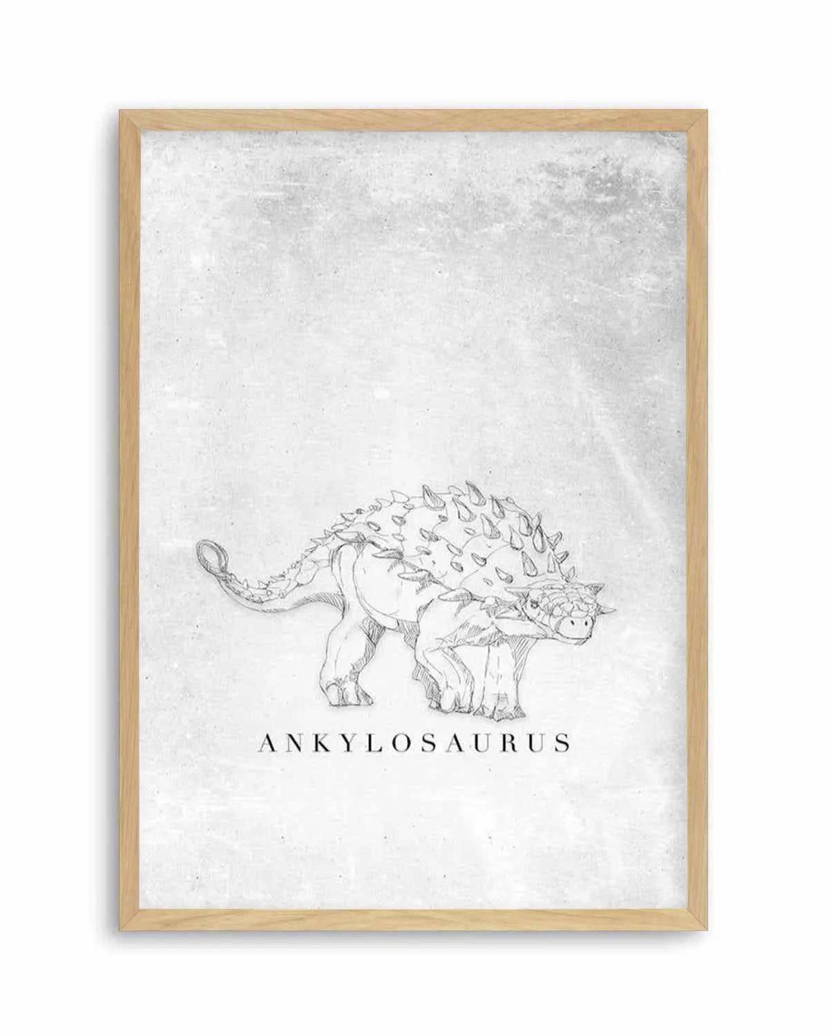 Ankylosaurus PT from Olive et Oriel where you can shop wallpaper and artworks online
