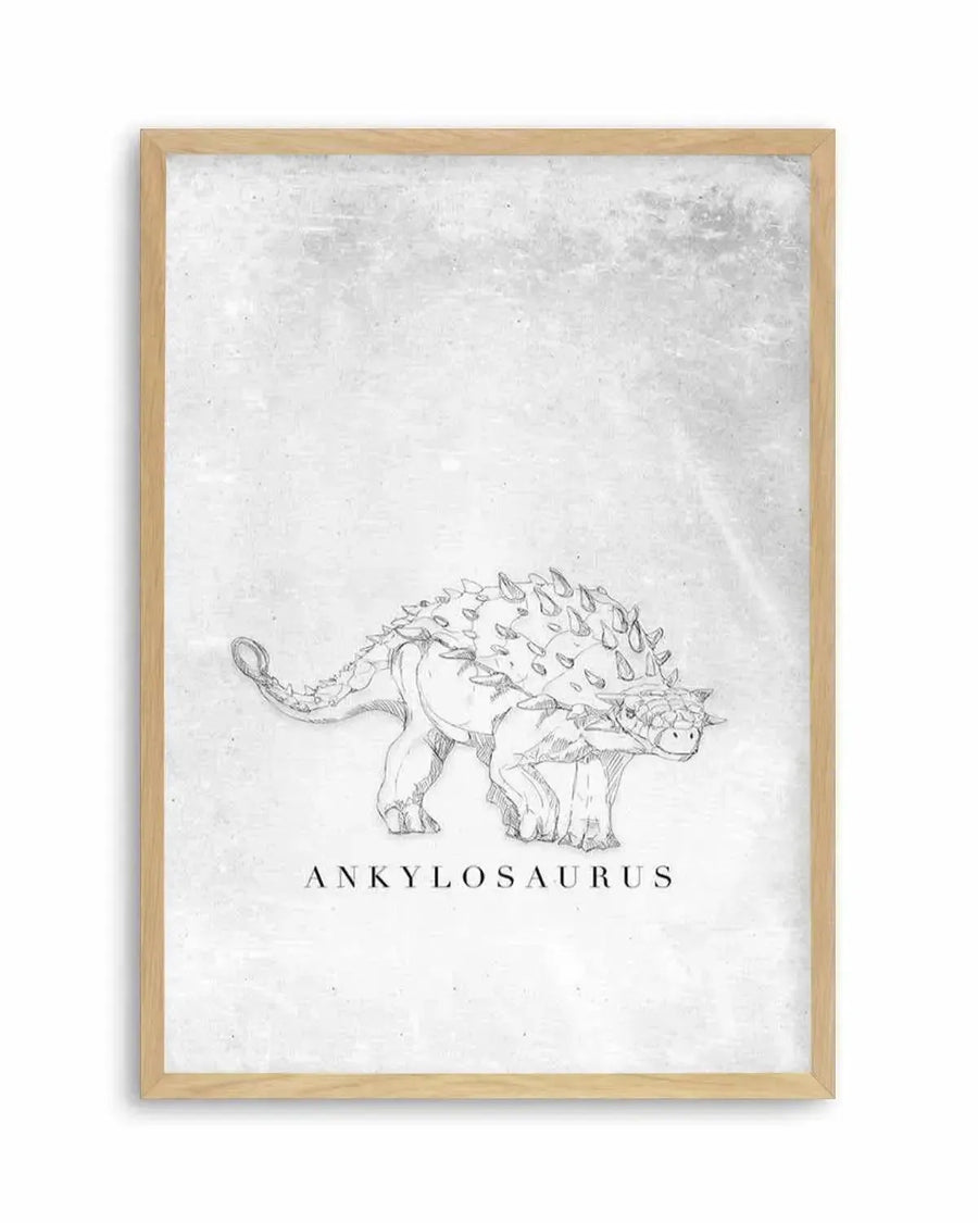 Ankylosaurus PT from Olive et Oriel where you can shop wallpaper and artworks online