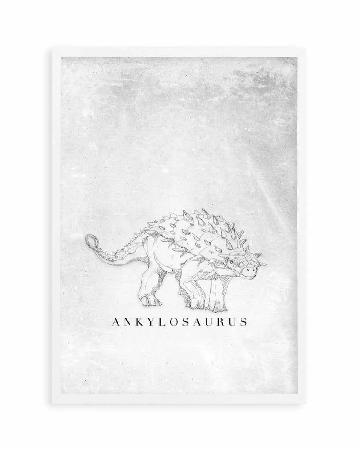 Ankylosaurus PT from Olive et Oriel where you can shop wallpaper and artworks online