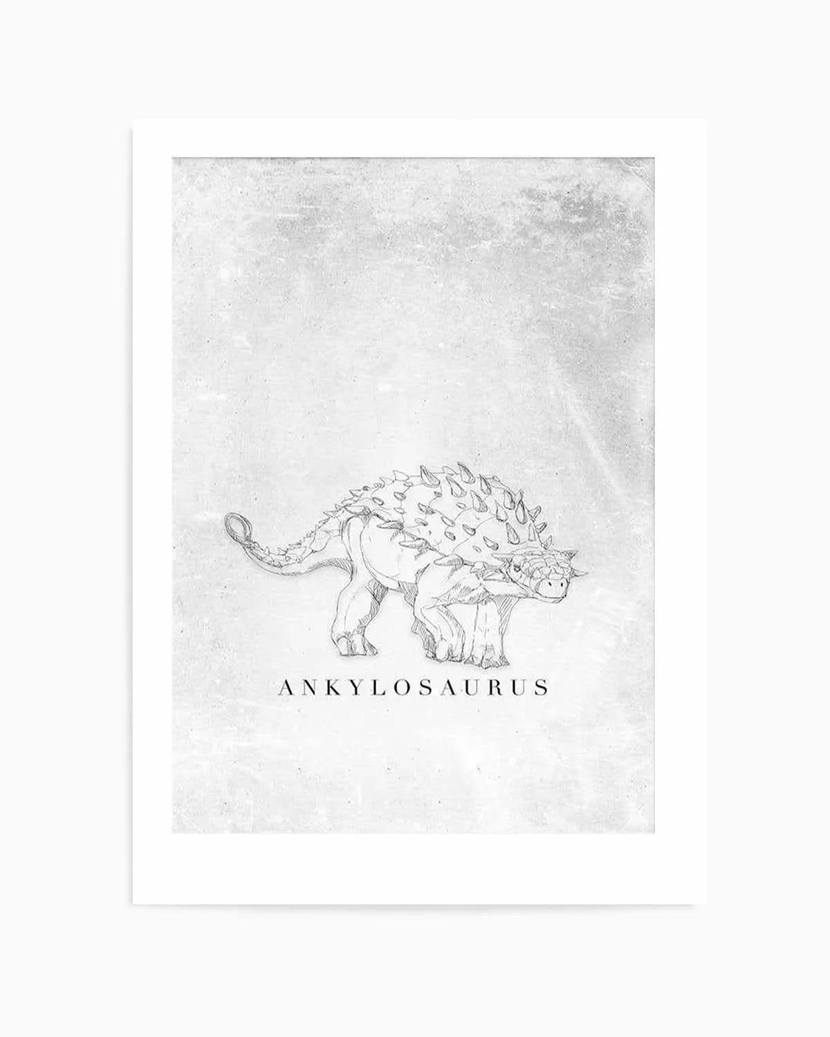 Ankylosaurus PT from Olive et Oriel where you can shop wallpaper and artworks online