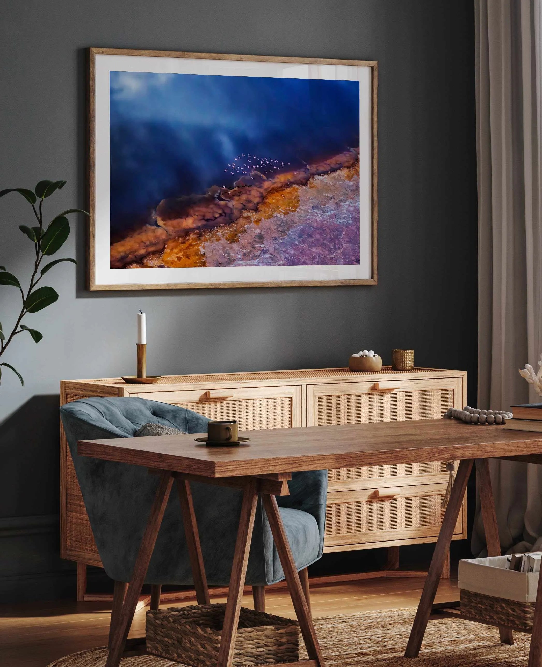 Another Land by Phillip Chang Art Print from Olive et Oriel where you can shop wallpaper and artworks online