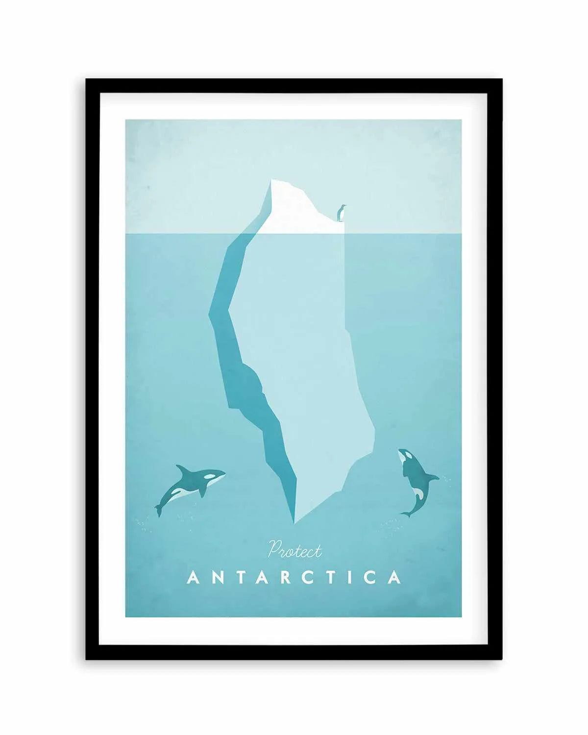 Antarctica by Henry Rivers Art Print from Olive et Oriel where you can shop wallpaper and artworks online