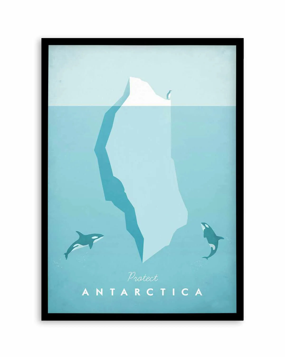 Antarctica by Henry Rivers Art Print from Olive et Oriel where you can shop wallpaper and artworks online