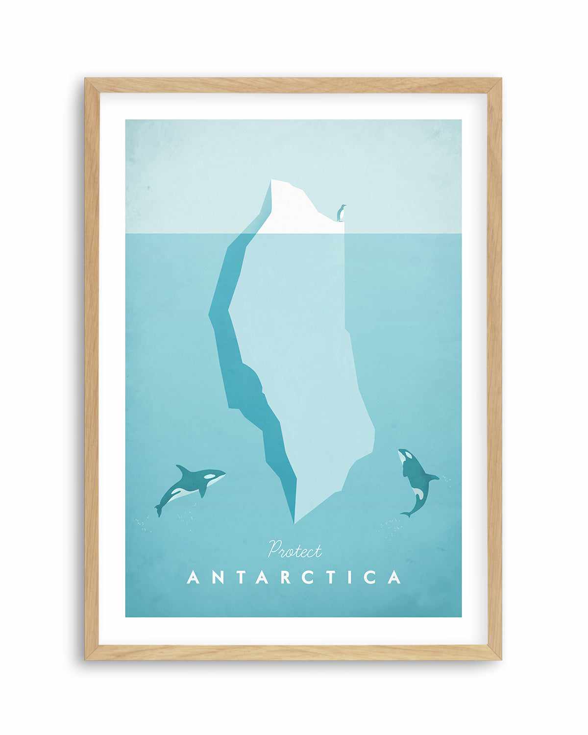 Antarctica by Henry Rivers Art Print