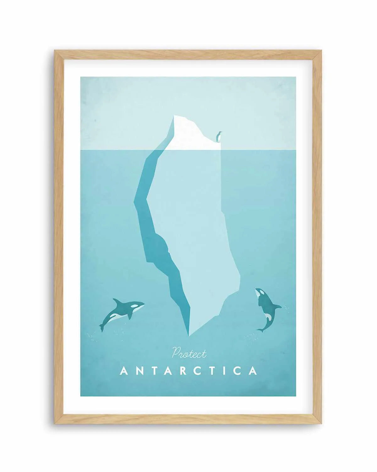 Antarctica by Henry Rivers Art Print from Olive et Oriel where you can shop wallpaper and artworks online