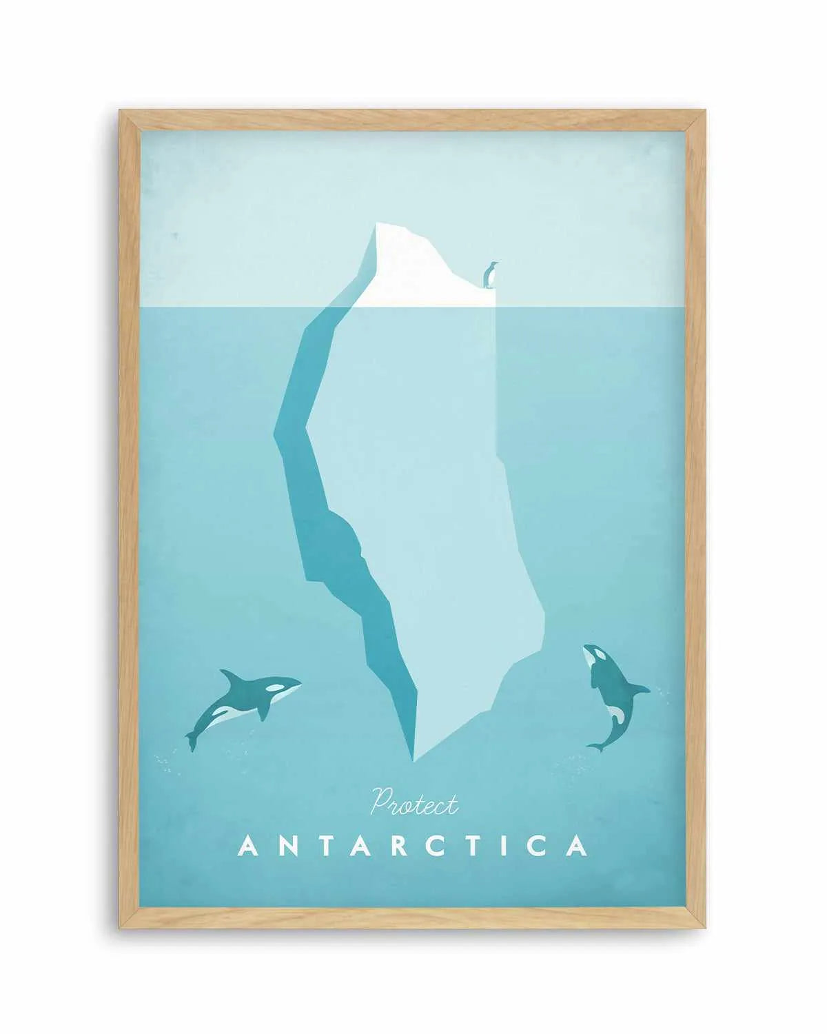 Antarctica by Henry Rivers Art Print from Olive et Oriel where you can shop wallpaper and artworks online