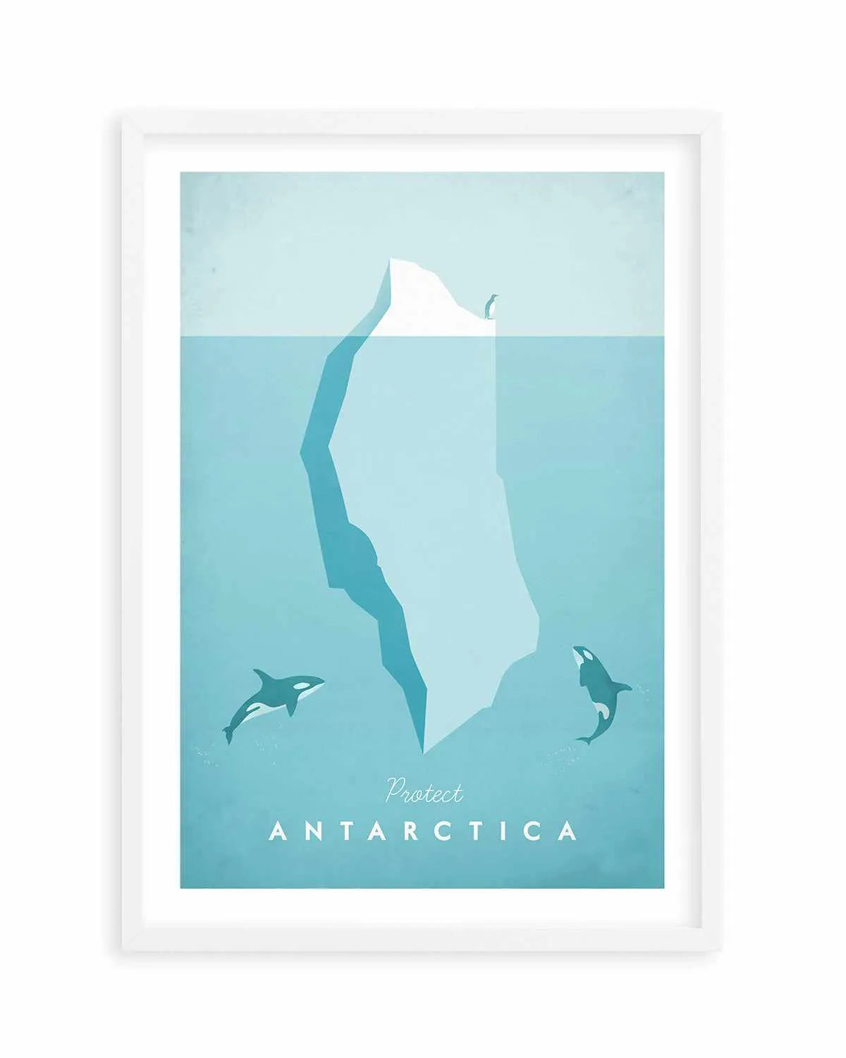 Antarctica by Henry Rivers Art Print from Olive et Oriel where you can shop wallpaper and artworks online