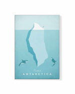 Antarctica by Henry Rivers | Framed Canvas Art Print