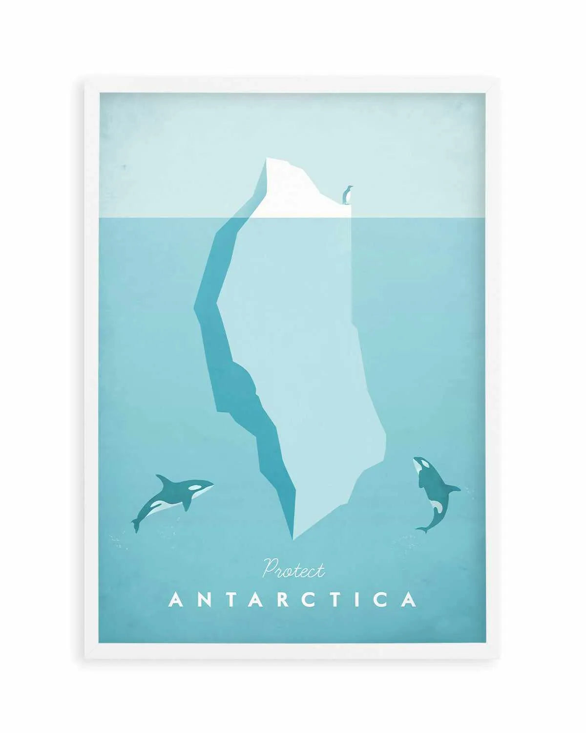 Antarctica by Henry Rivers Art Print from Olive et Oriel where you can shop wallpaper and artworks online