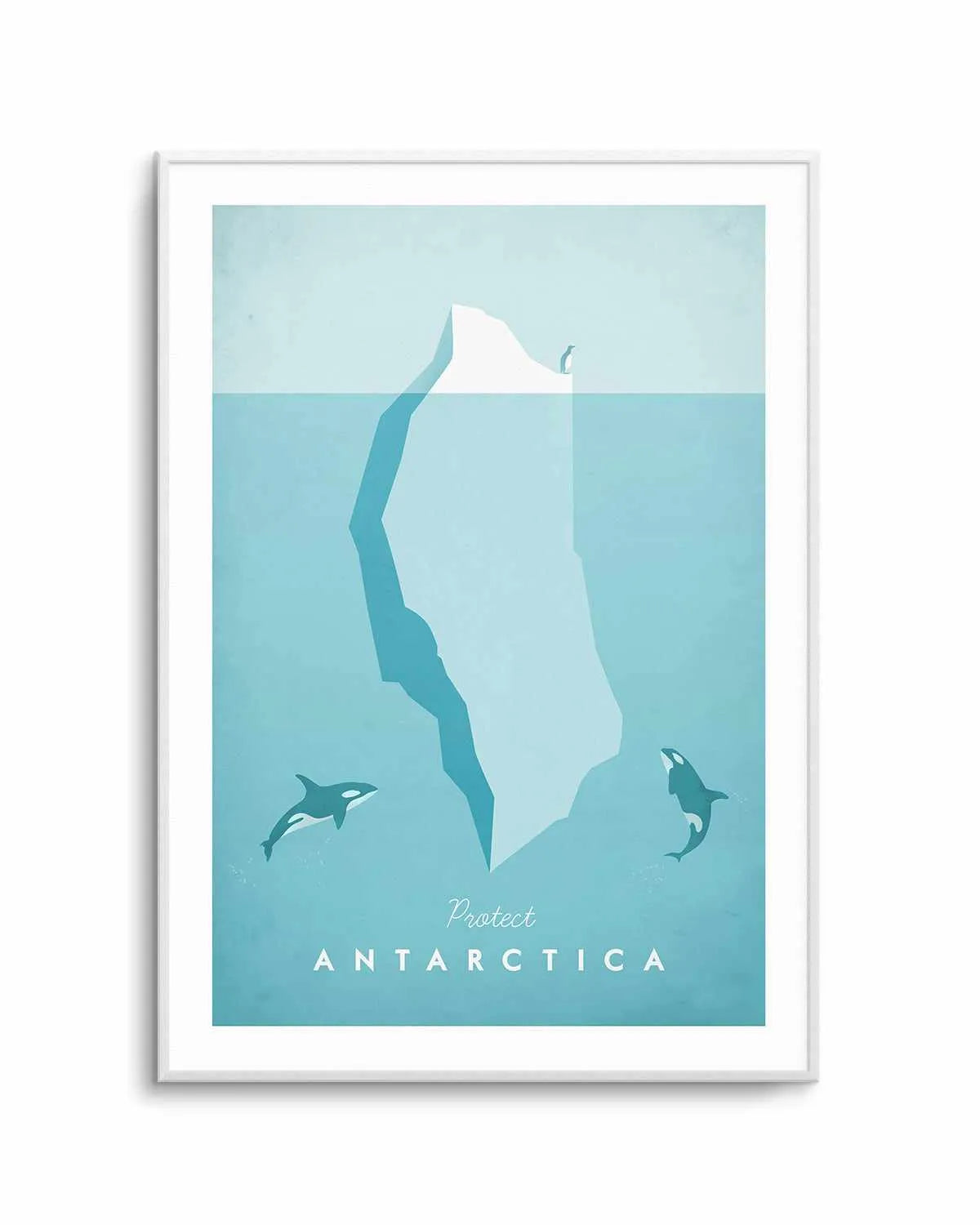 Antarctica by Henry Rivers Art Print from Olive et Oriel where you can shop wallpaper and artworks online