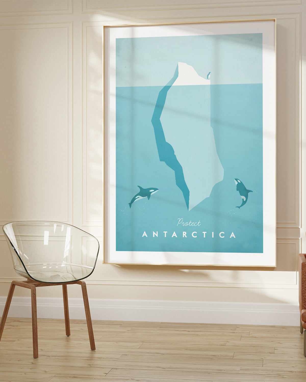 Antarctica by Henry Rivers Art Print