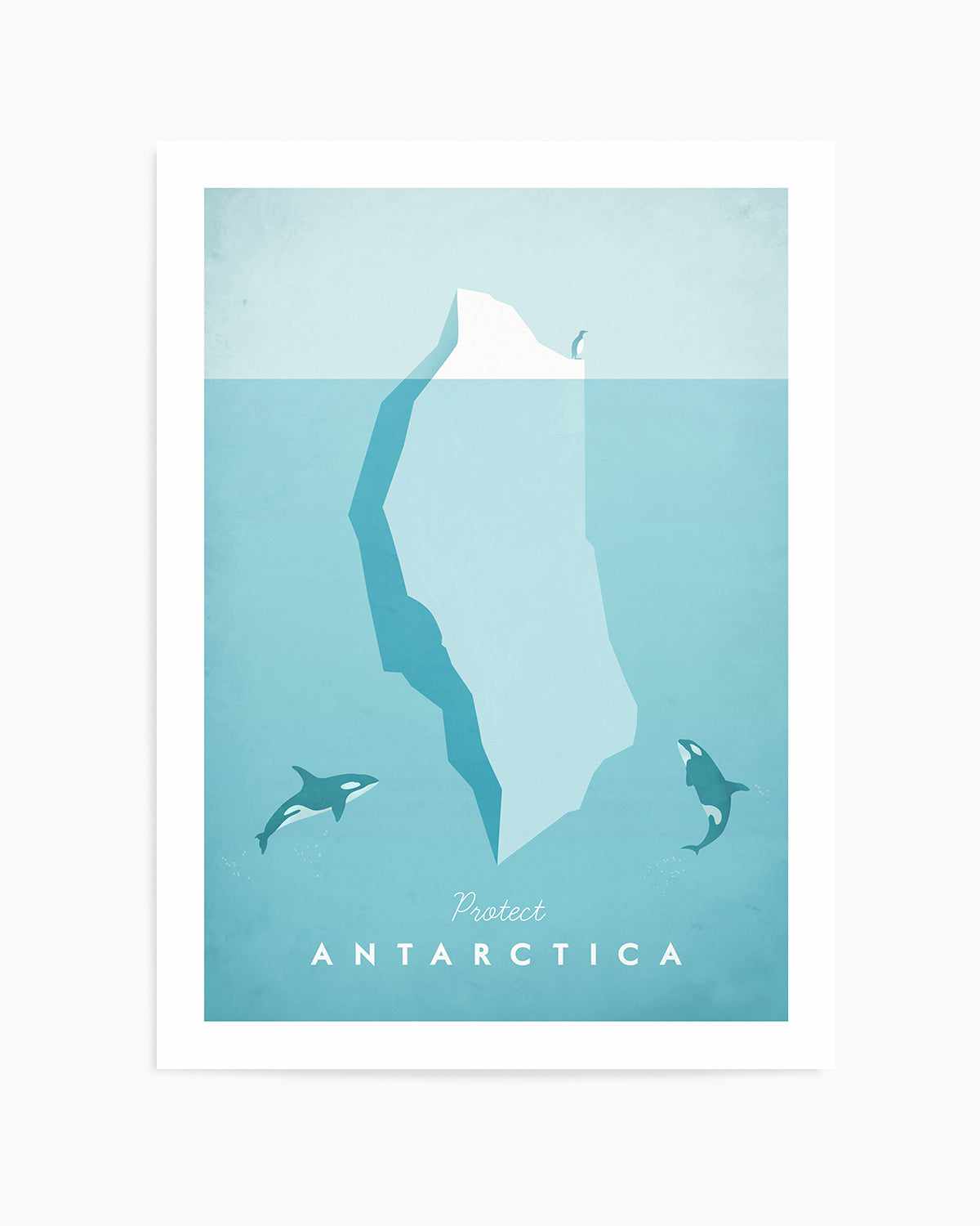 Antarctica by Henry Rivers Art Print