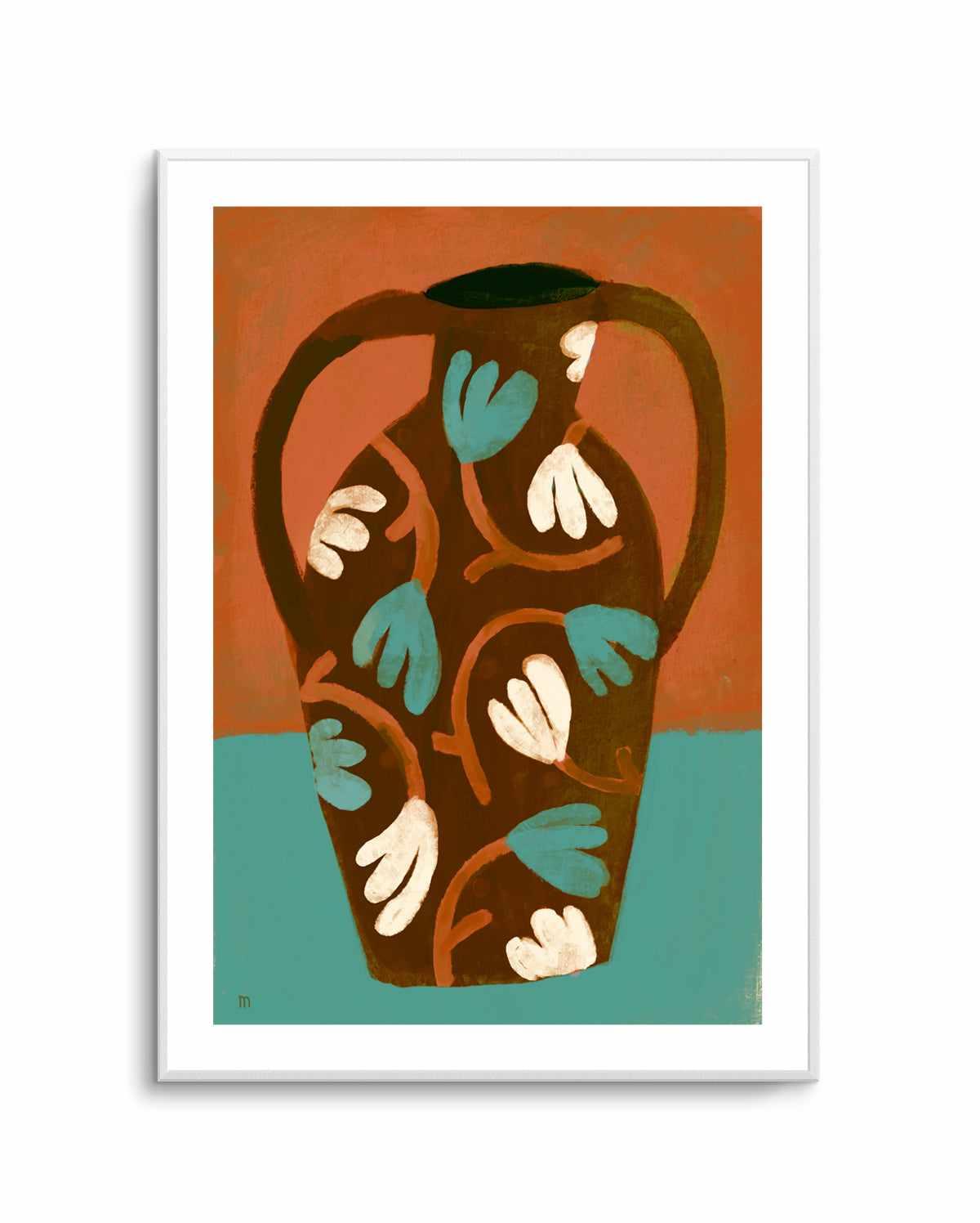 Antica Terracotta by Marco Marella | Art Print from Olive et Oriel where you can shop wallpaper and artworks online