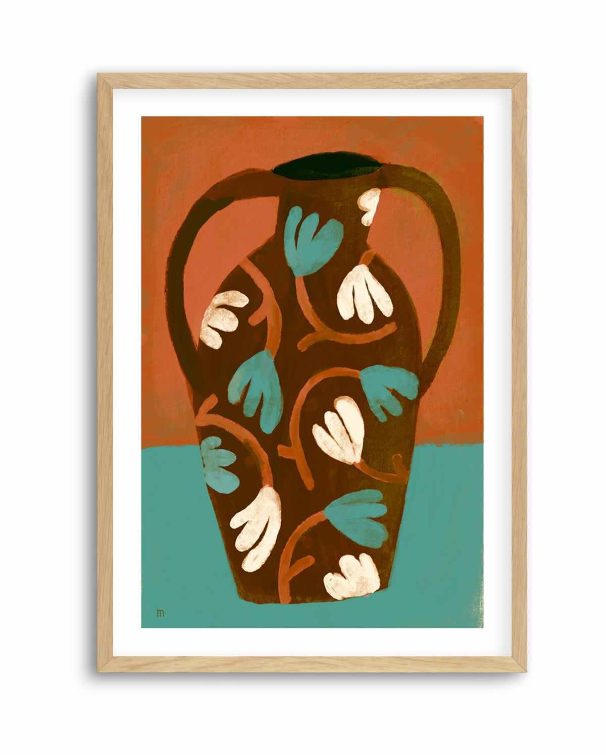 Antica Terracotta by Marco Marella | Art Print from Olive et Oriel where you can shop wallpaper and artworks online
