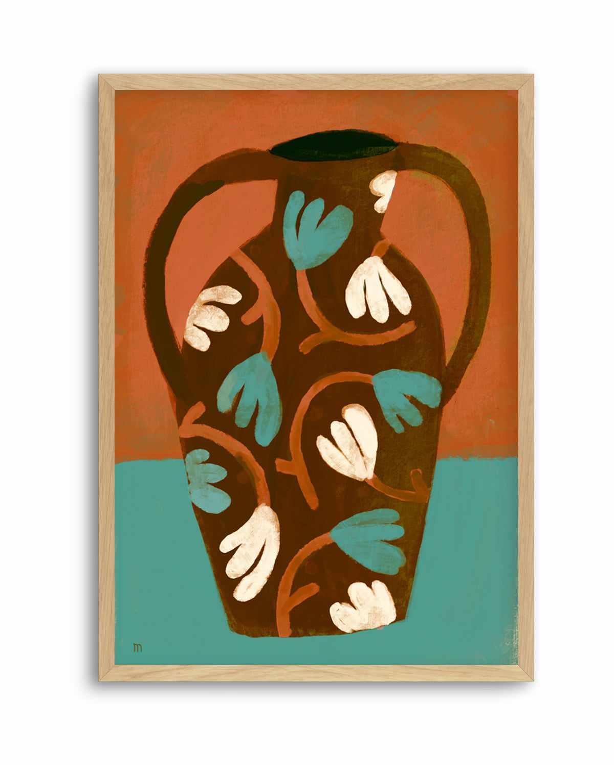 Antica Terracotta by Marco Marella | Art Print from Olive et Oriel where you can shop wallpaper and artworks online