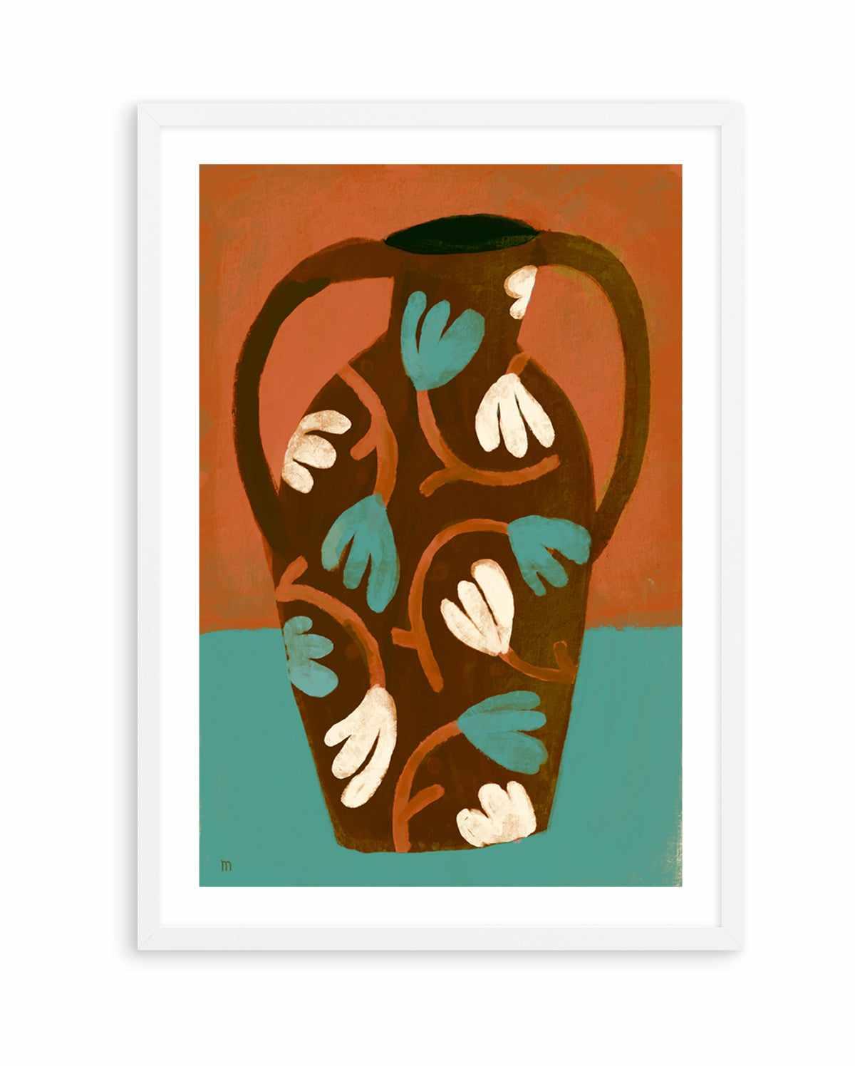 Antica Terracotta by Marco Marella | Art Print from Olive et Oriel where you can shop wallpaper and artworks online