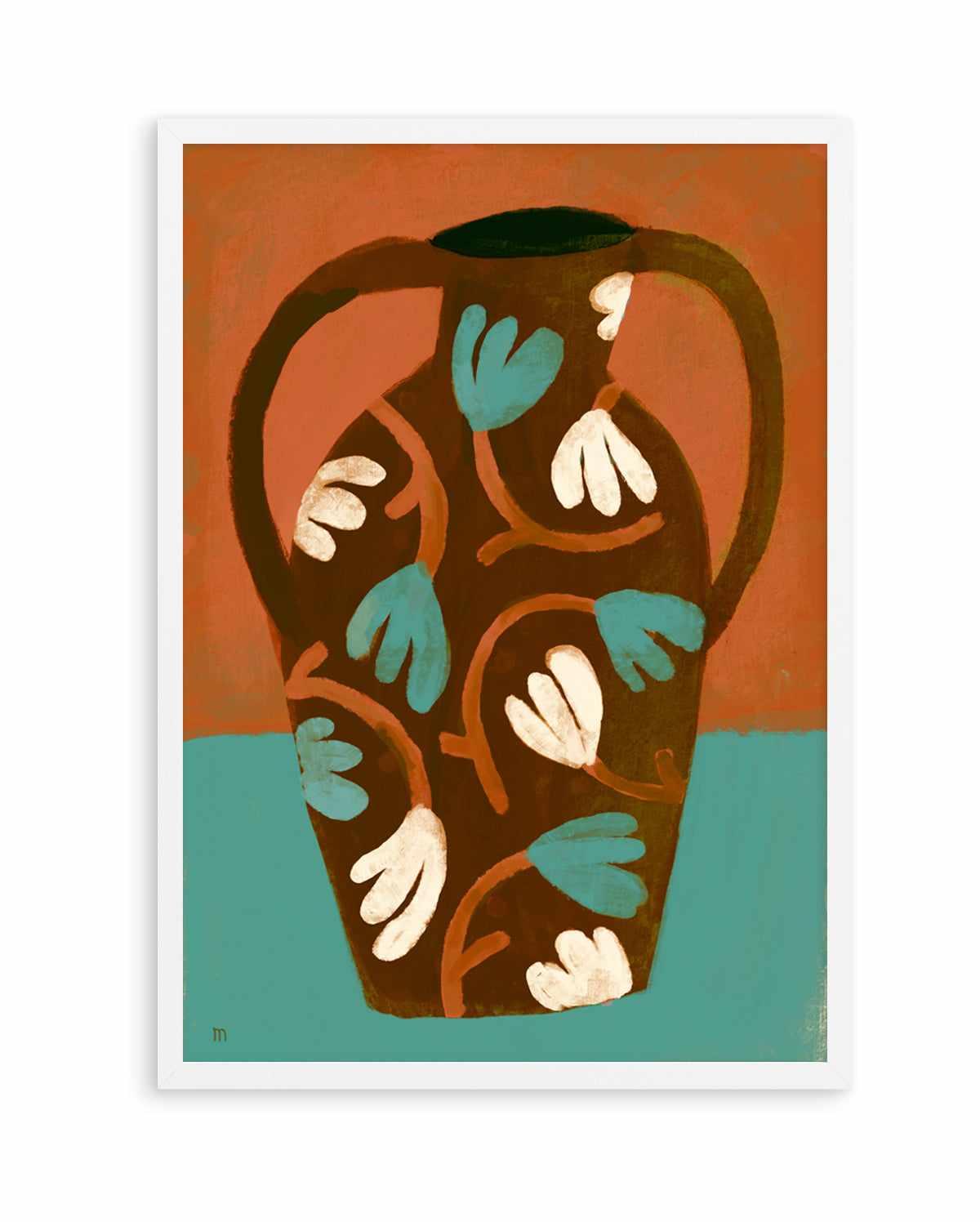 Antica Terracotta by Marco Marella | Art Print from Olive et Oriel where you can shop wallpaper and artworks online