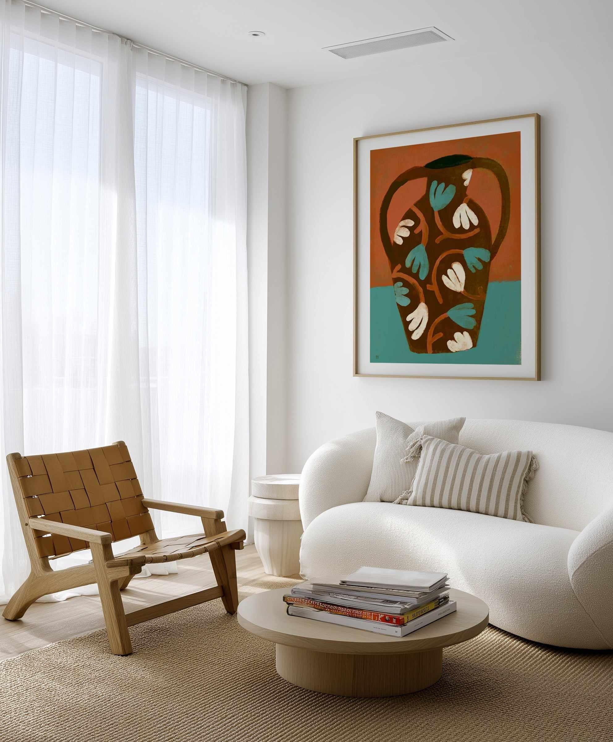 Antica Terracotta by Marco Marella | Art Print from Olive et Oriel where you can shop wallpaper and artworks online