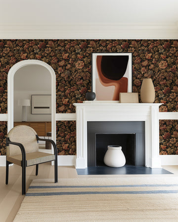 Antique Tapestry Garden Wallpaper from Olive et Oriel where you can shop wallpaper and artworks online